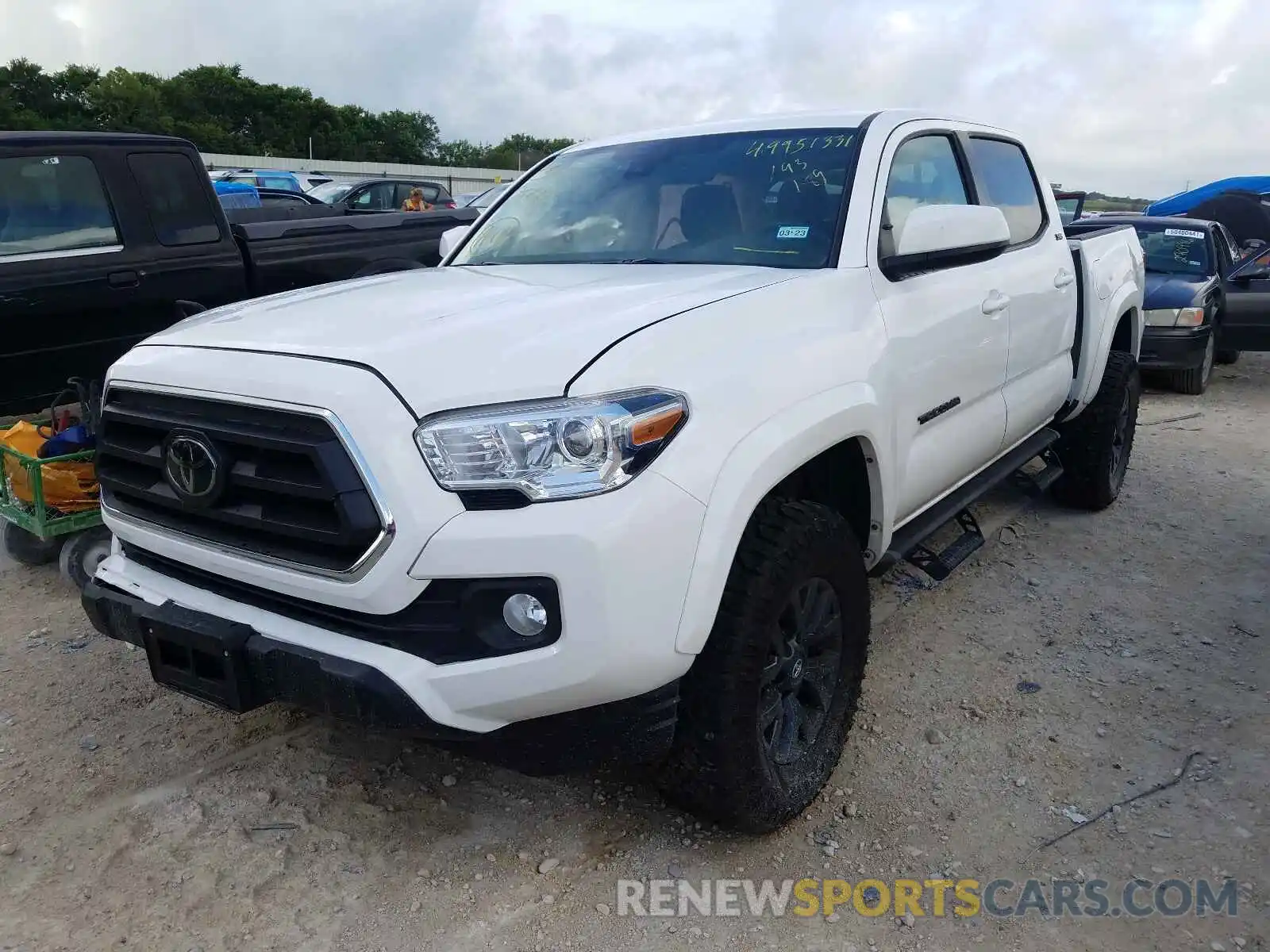 2 Photograph of a damaged car 5TFAX5GN5MX193189 TOYOTA TACOMA 2021