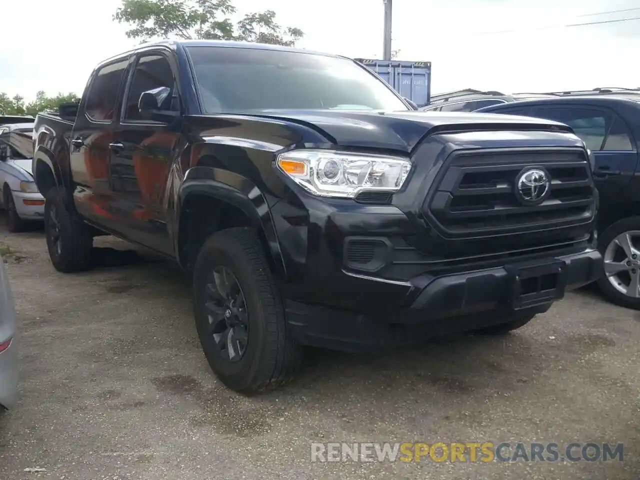 1 Photograph of a damaged car 5TFAX5GN5MX193645 TOYOTA TACOMA 2021