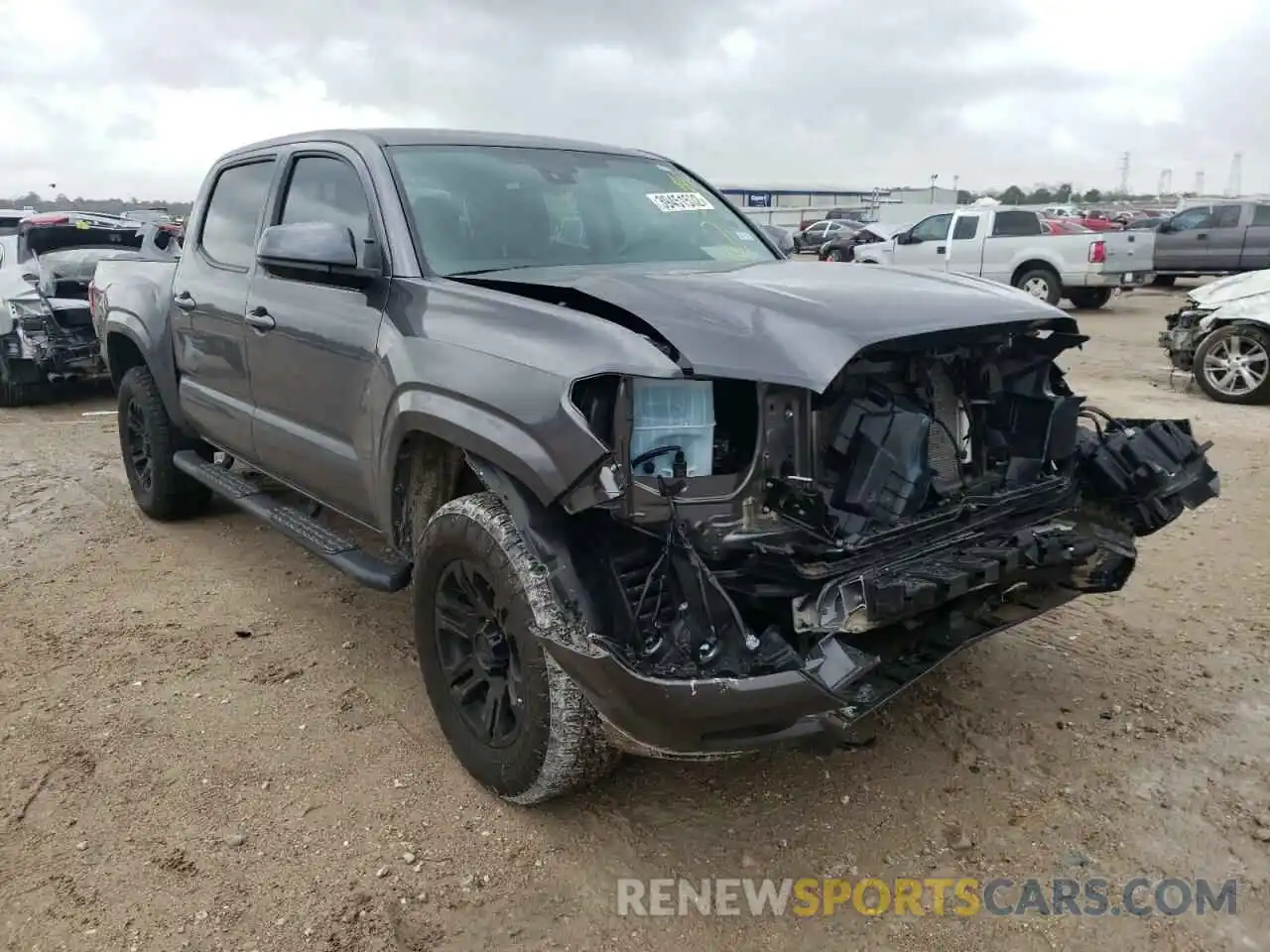 1 Photograph of a damaged car 5TFAX5GN5MX194620 TOYOTA TACOMA 2021