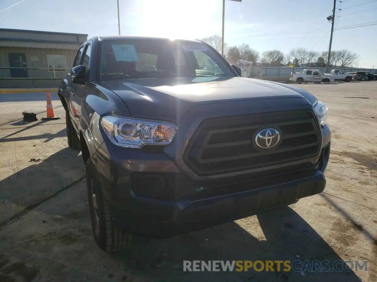 1 Photograph of a damaged car 5TFAX5GN6MX189944 TOYOTA TACOMA 2021