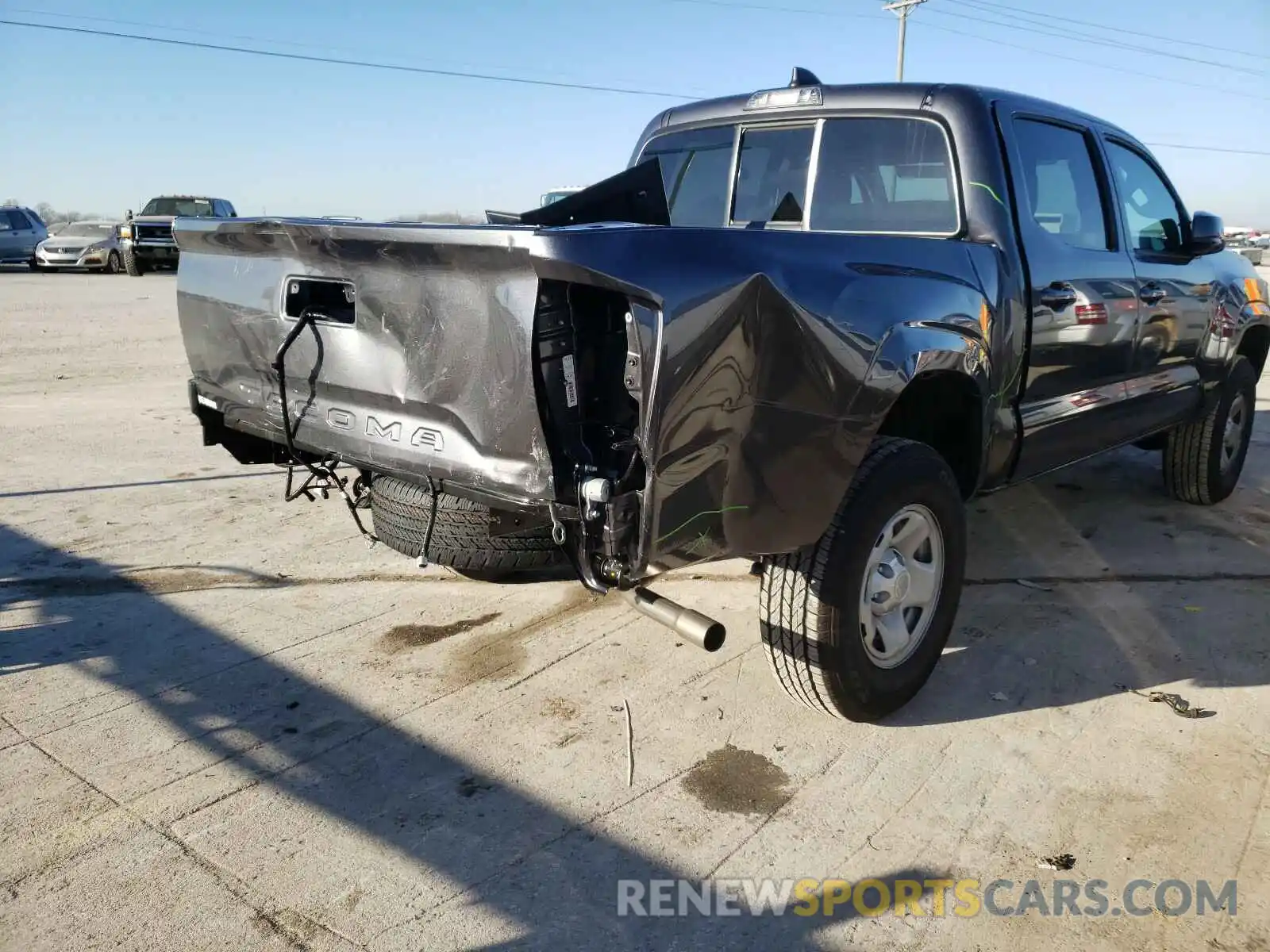 9 Photograph of a damaged car 5TFAX5GN6MX189944 TOYOTA TACOMA 2021