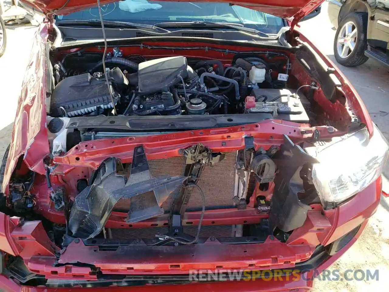 7 Photograph of a damaged car 5TFAX5GN6MX189961 TOYOTA TACOMA 2021