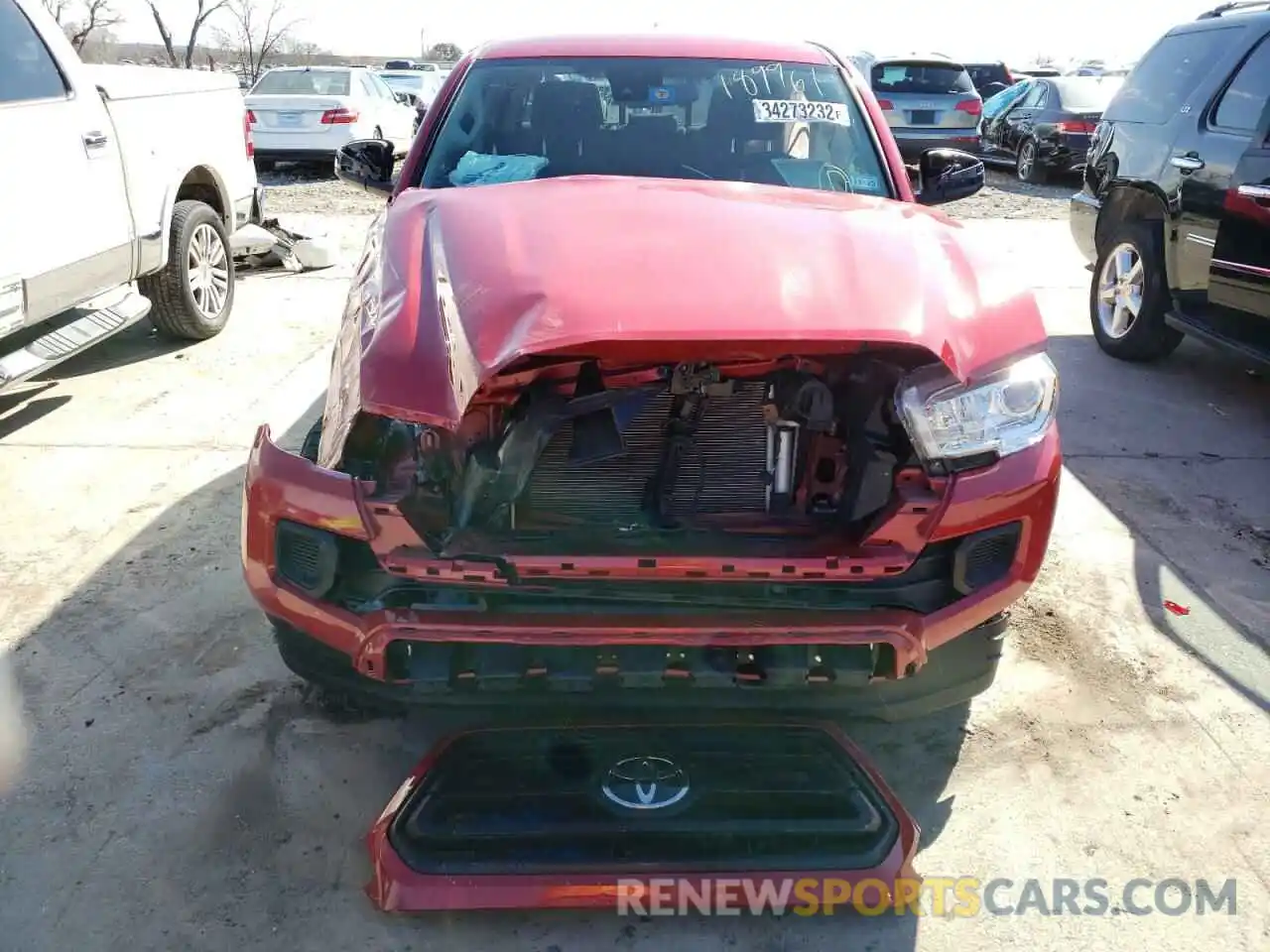 9 Photograph of a damaged car 5TFAX5GN6MX189961 TOYOTA TACOMA 2021