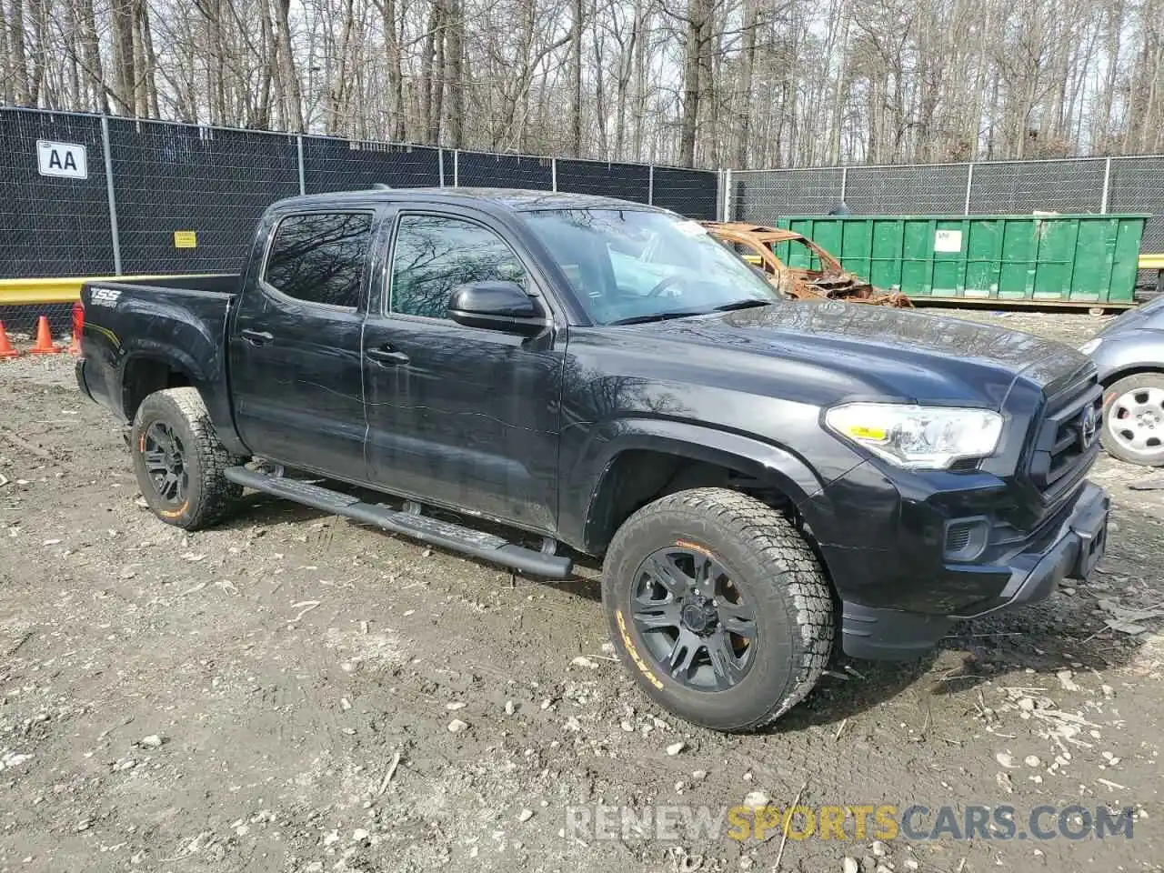 4 Фотография поврежденного автомобиля 5TFAX5GN6MX190432 TOYOTA TACOMA 2021