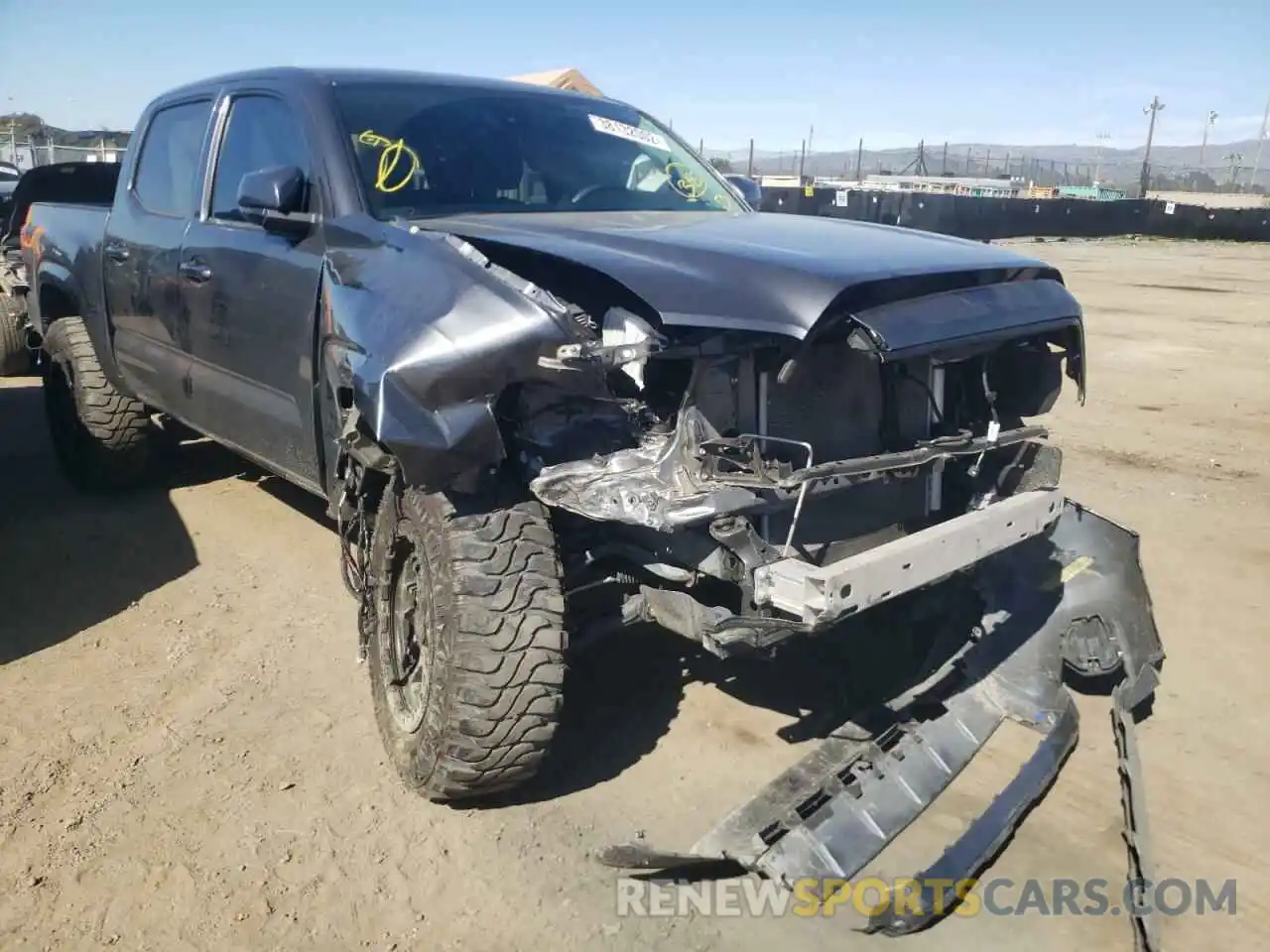 1 Photograph of a damaged car 5TFAX5GN7MX188916 TOYOTA TACOMA 2021