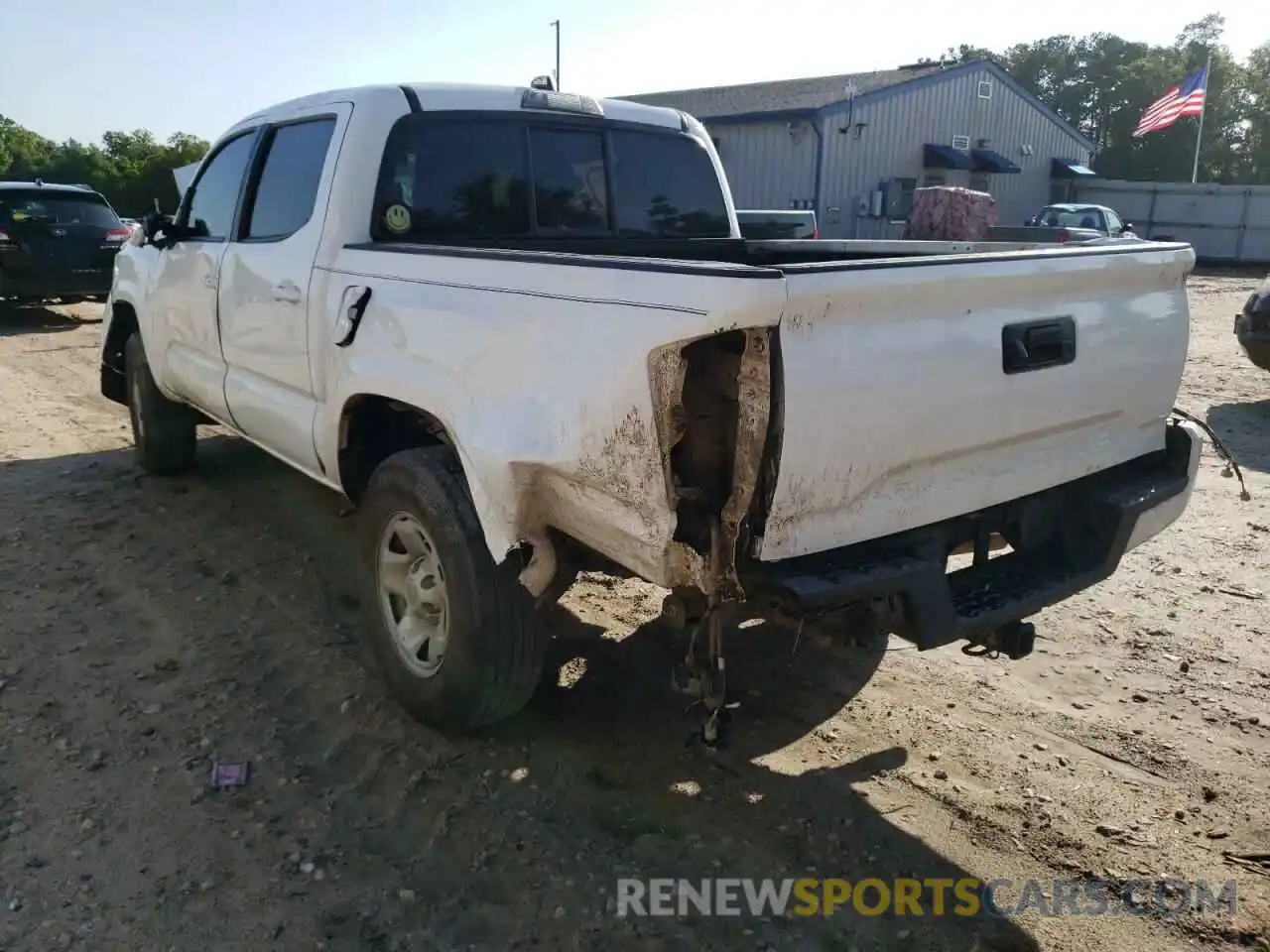 3 Photograph of a damaged car 5TFAX5GN7MX189077 TOYOTA TACOMA 2021