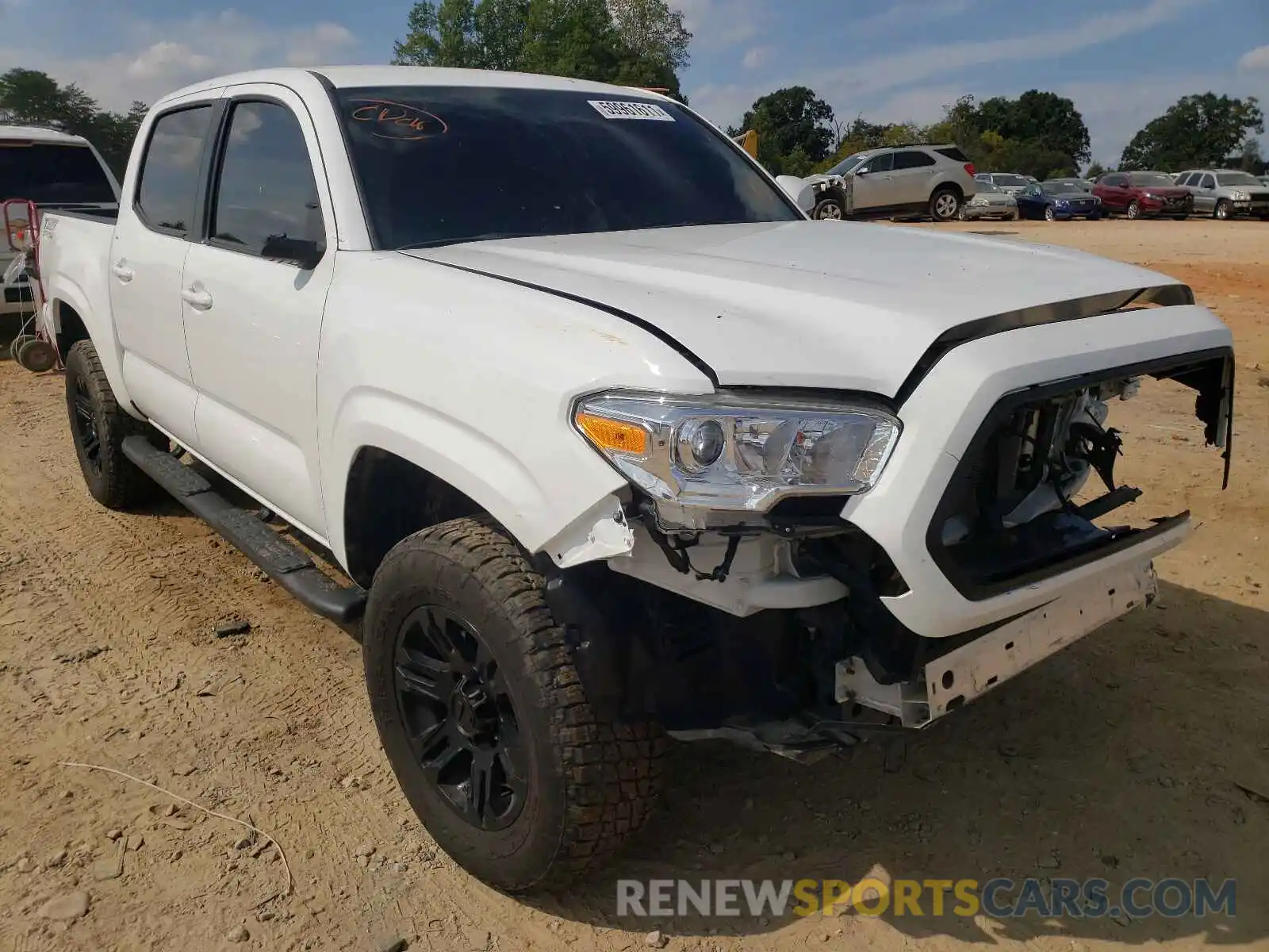 1 Photograph of a damaged car 5TFAX5GN7MX190262 TOYOTA TACOMA 2021