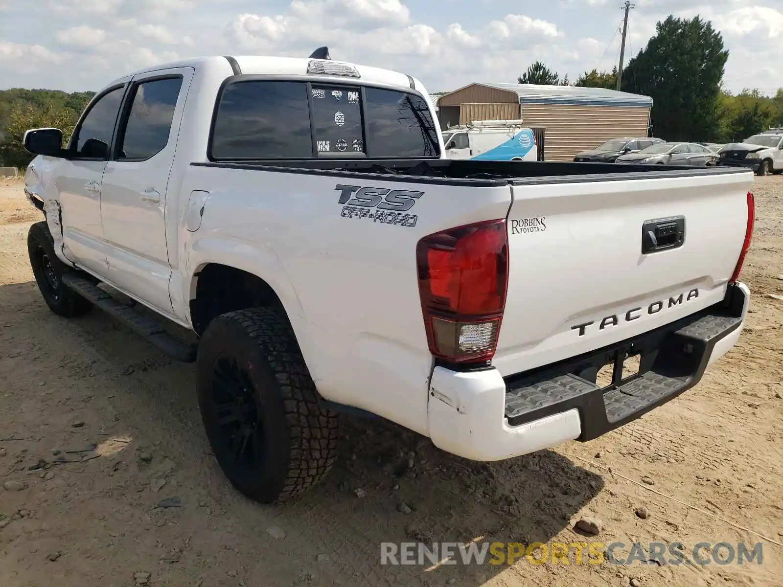 3 Photograph of a damaged car 5TFAX5GN7MX190262 TOYOTA TACOMA 2021