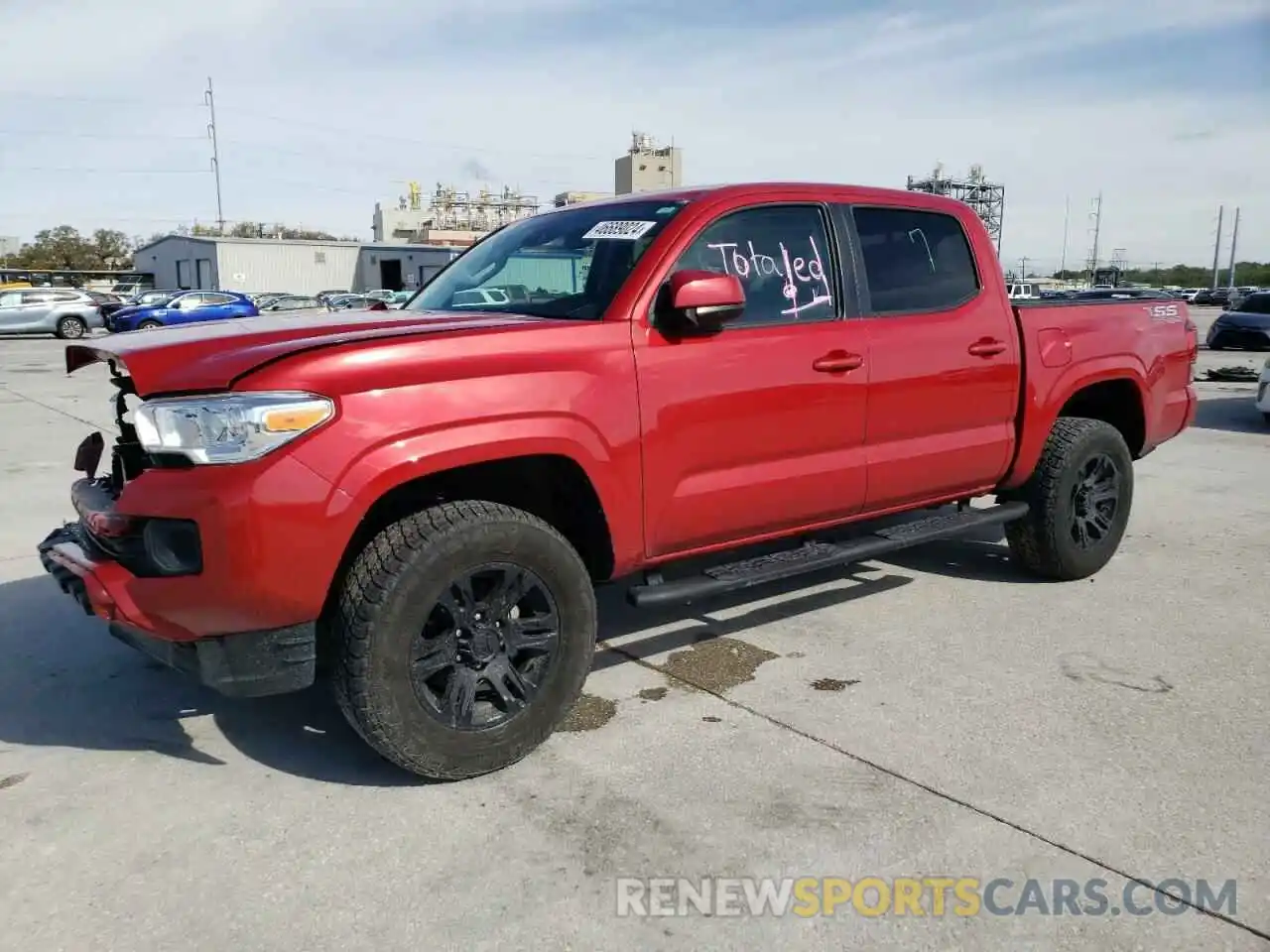 1 Photograph of a damaged car 5TFAX5GN7MX190438 TOYOTA TACOMA 2021