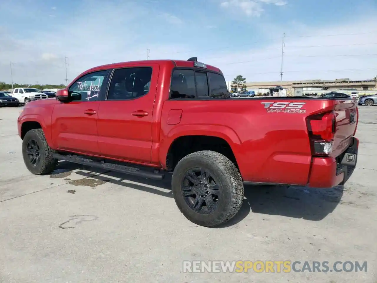 2 Photograph of a damaged car 5TFAX5GN7MX190438 TOYOTA TACOMA 2021