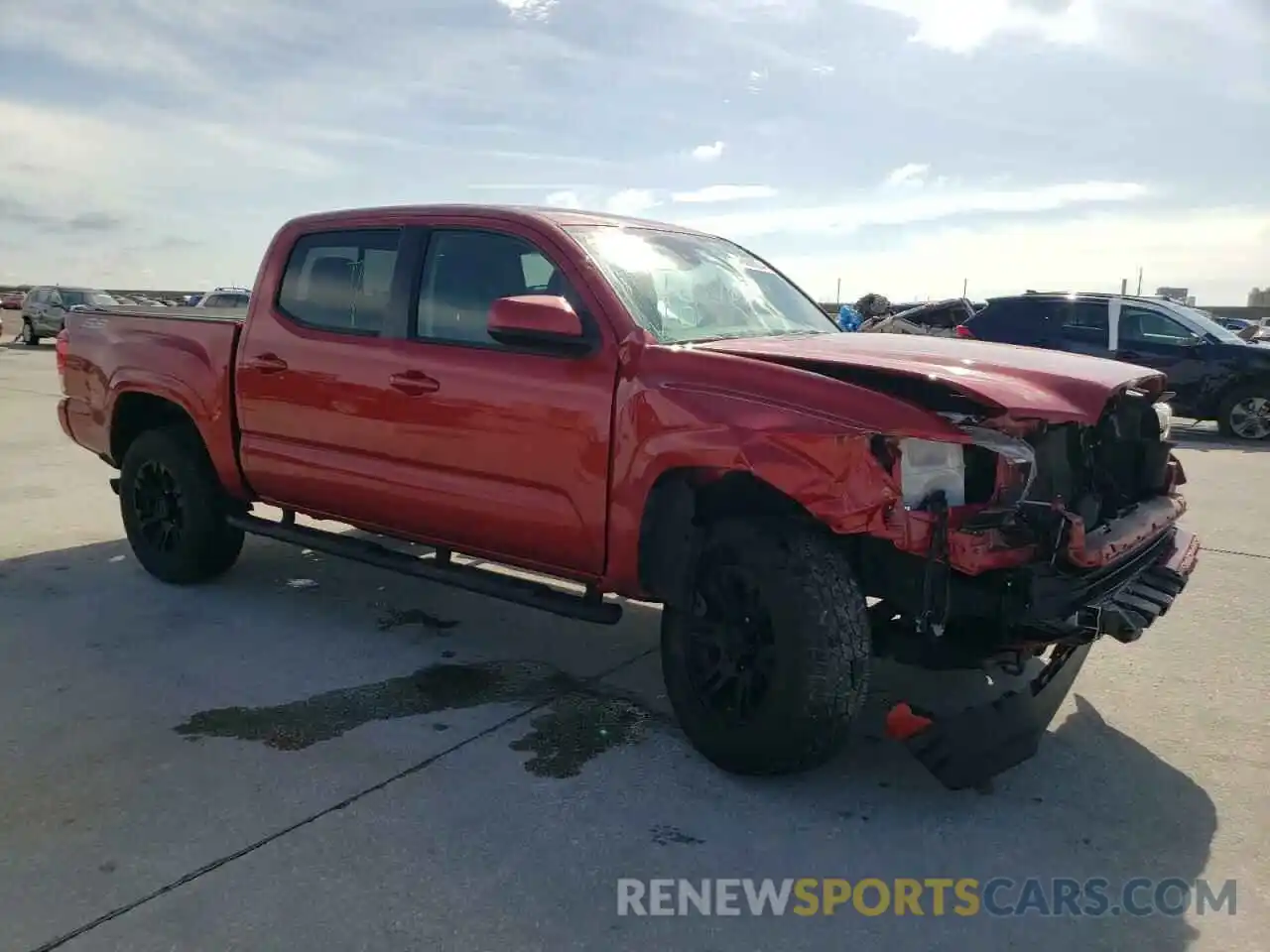 4 Photograph of a damaged car 5TFAX5GN7MX190438 TOYOTA TACOMA 2021