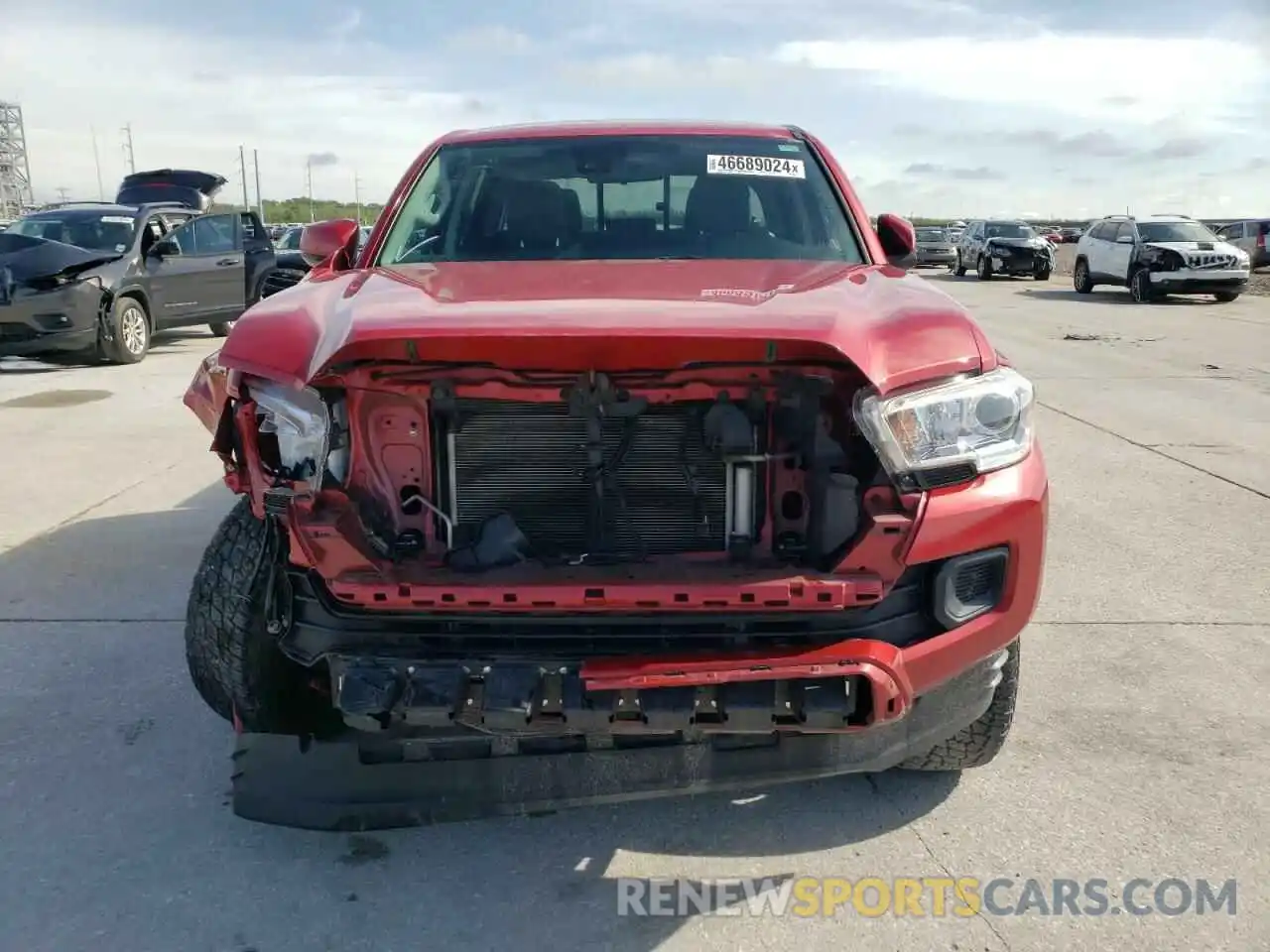 5 Photograph of a damaged car 5TFAX5GN7MX190438 TOYOTA TACOMA 2021