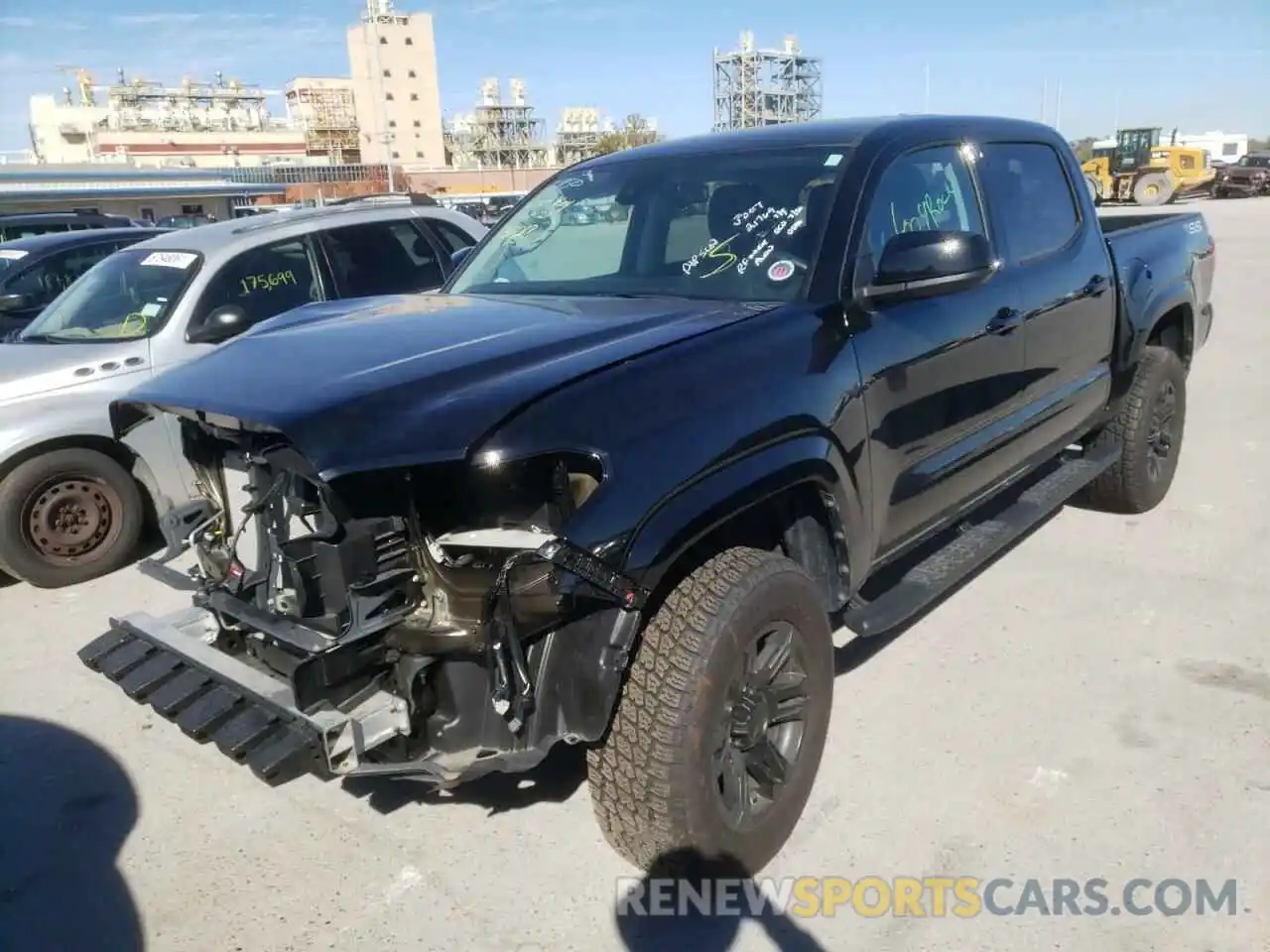 2 Photograph of a damaged car 5TFAX5GN7MX190522 TOYOTA TACOMA 2021