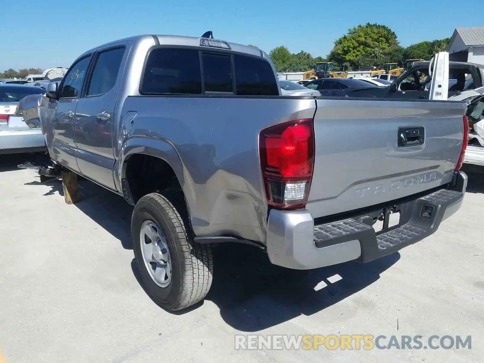 3 Photograph of a damaged car 5TFAX5GN7MX191492 TOYOTA TACOMA 2021