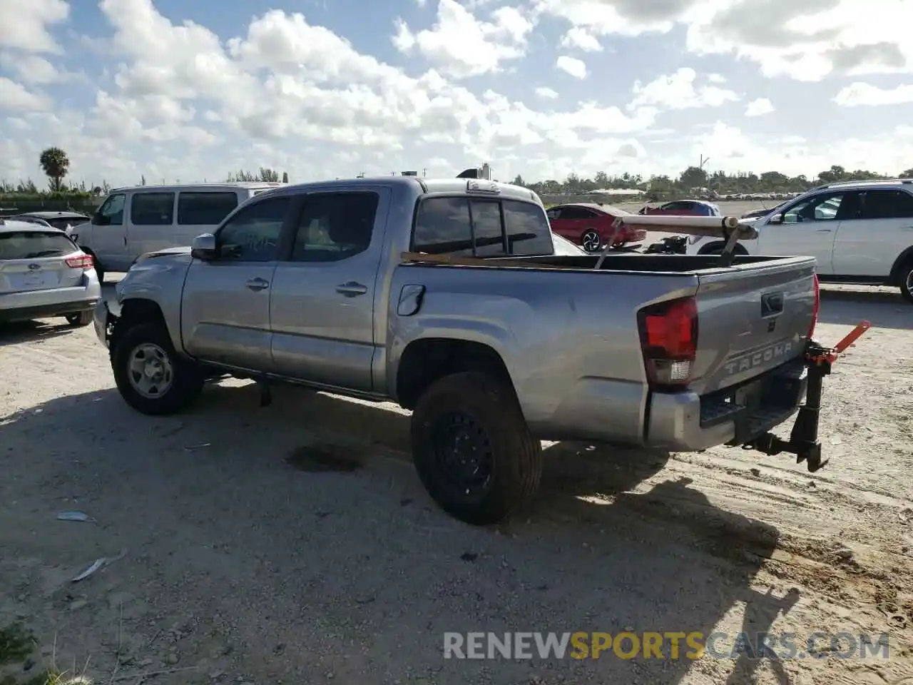 3 Photograph of a damaged car 5TFAX5GN7MX192061 TOYOTA TACOMA 2021