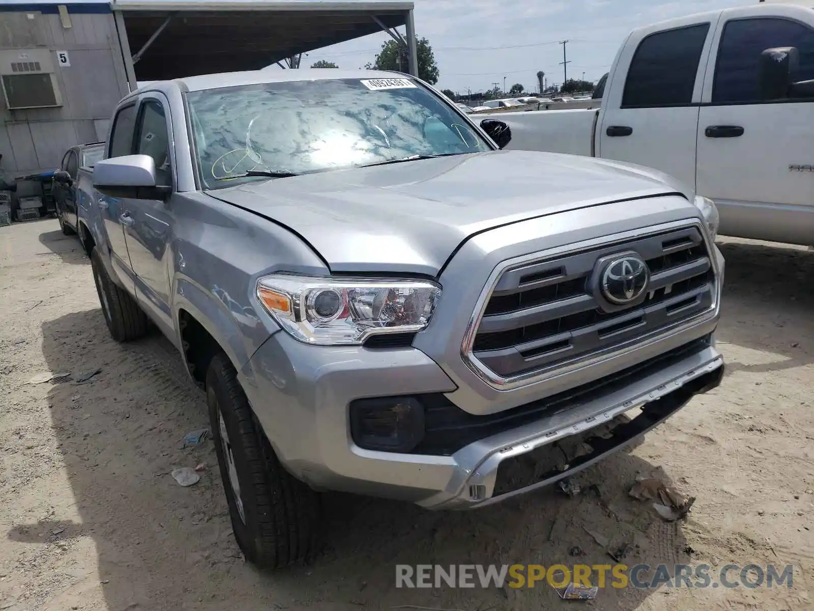 1 Photograph of a damaged car 5TFAX5GN7MX192934 TOYOTA TACOMA 2021