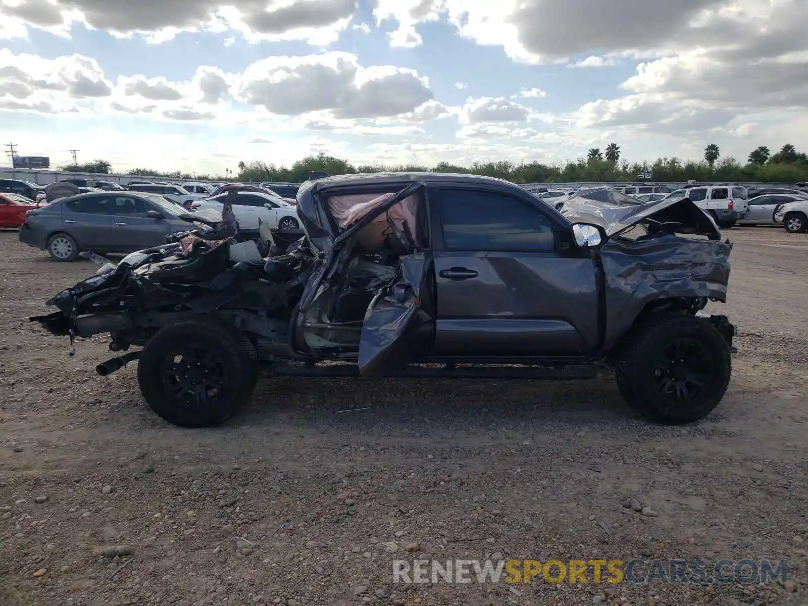 9 Photograph of a damaged car 5TFAX5GN7MX194280 TOYOTA TACOMA 2021