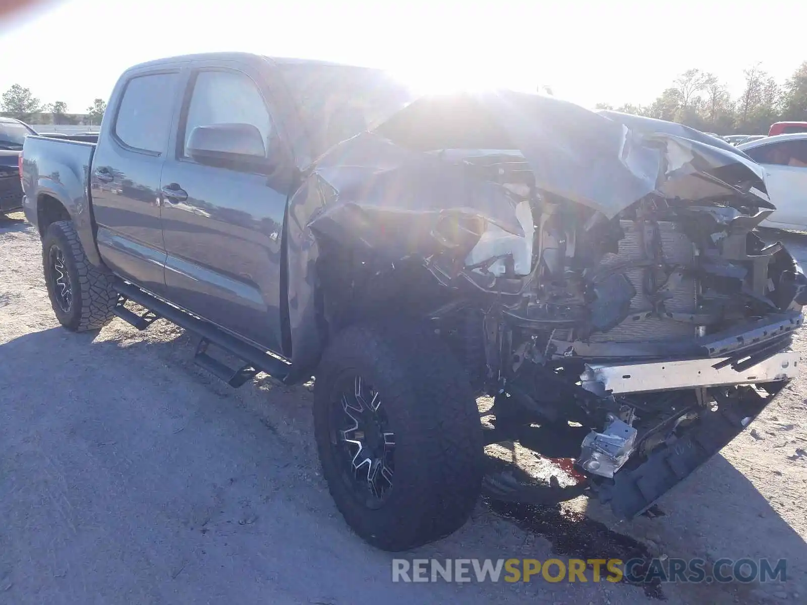 1 Photograph of a damaged car 5TFAX5GN8MX189170 TOYOTA TACOMA 2021