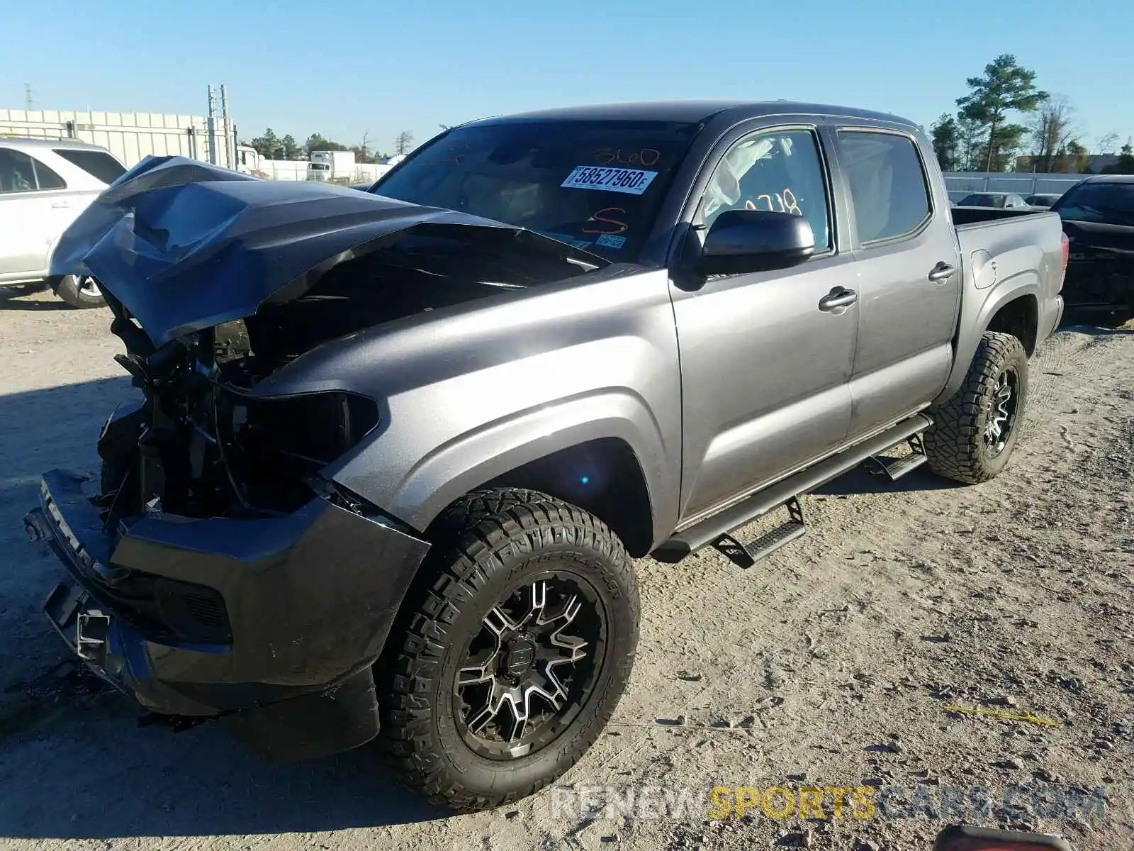 2 Photograph of a damaged car 5TFAX5GN8MX189170 TOYOTA TACOMA 2021