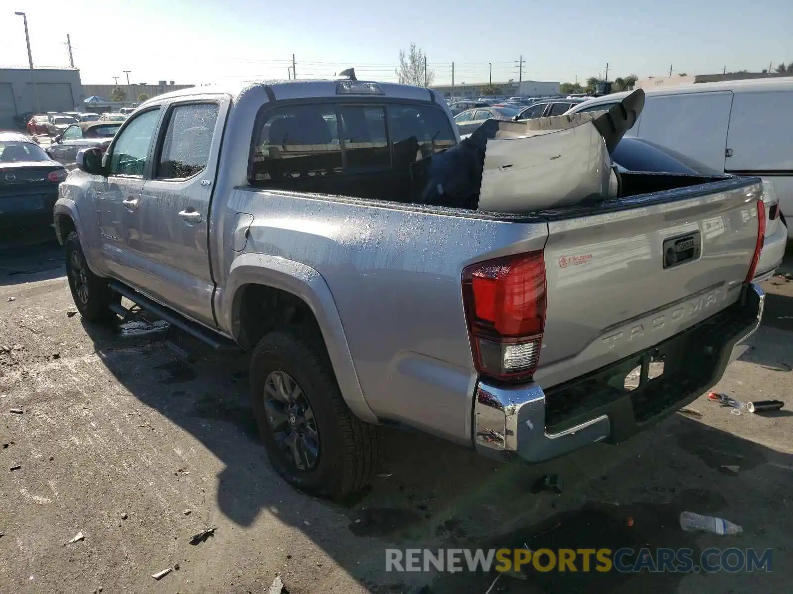 3 Photograph of a damaged car 5TFAX5GN8MX190674 TOYOTA TACOMA 2021