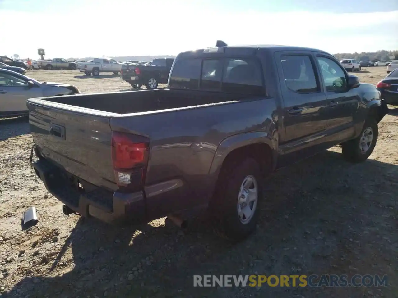 4 Photograph of a damaged car 5TFAX5GN8MX192568 TOYOTA TACOMA 2021