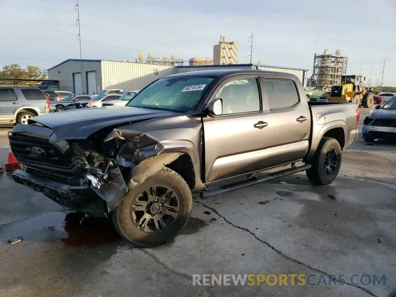 1 Photograph of a damaged car 5TFAX5GN8MX192957 TOYOTA TACOMA 2021