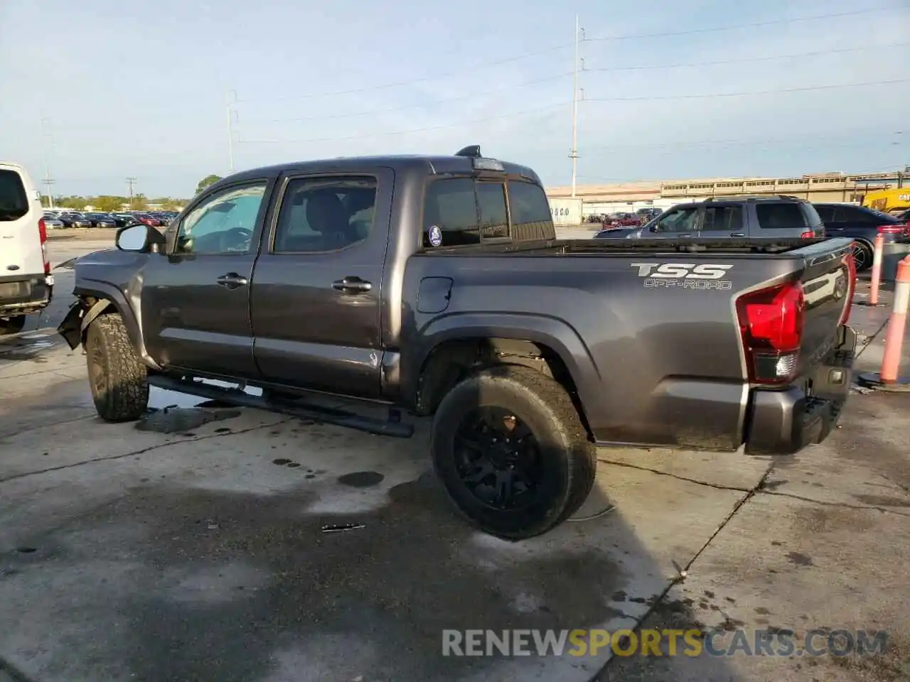 2 Photograph of a damaged car 5TFAX5GN8MX192957 TOYOTA TACOMA 2021