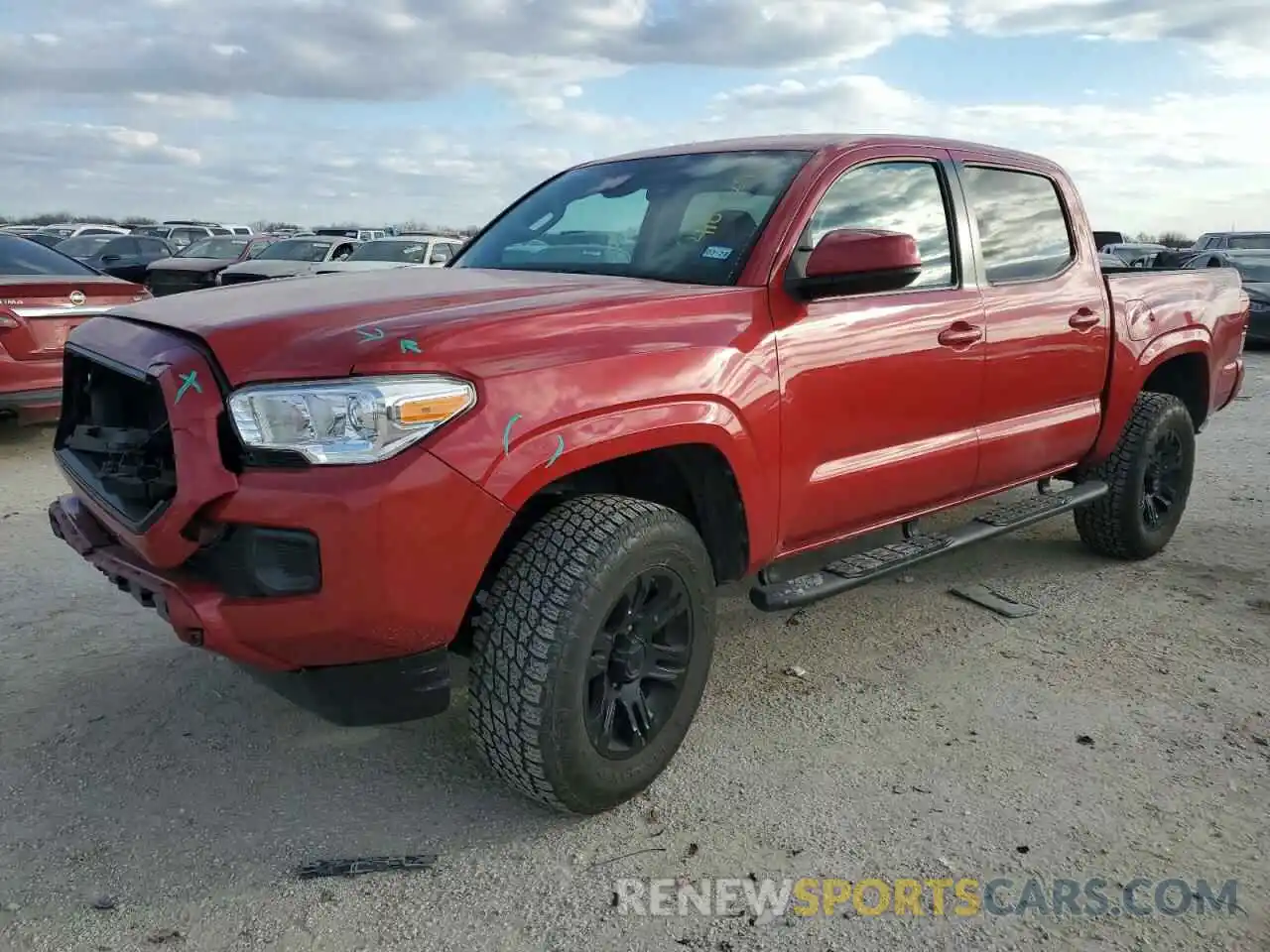 1 Photograph of a damaged car 5TFAX5GN9MX188769 TOYOTA TACOMA 2021