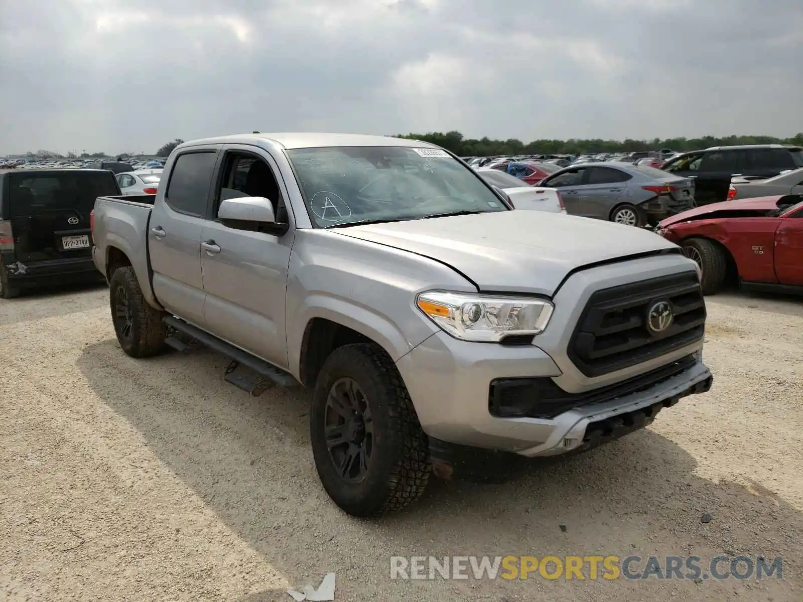 1 Photograph of a damaged car 5TFAX5GN9MX188898 TOYOTA TACOMA 2021