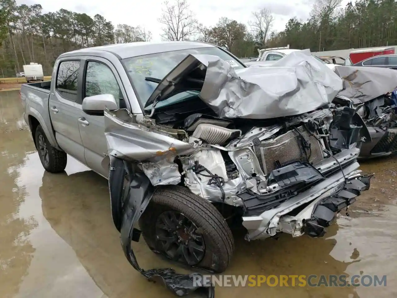 1 Photograph of a damaged car 5TFAX5GN9MX190473 TOYOTA TACOMA 2021