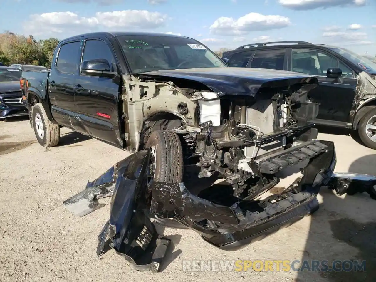 1 Photograph of a damaged car 5TFAX5GN9MX191011 TOYOTA TACOMA 2021