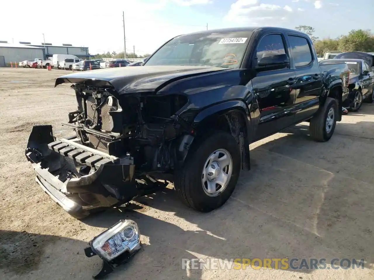 2 Photograph of a damaged car 5TFAX5GN9MX191011 TOYOTA TACOMA 2021