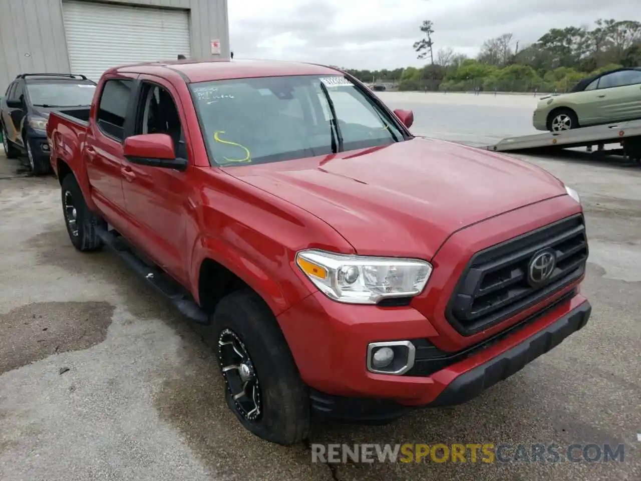 1 Photograph of a damaged car 5TFAX5GN9MX191574 TOYOTA TACOMA 2021