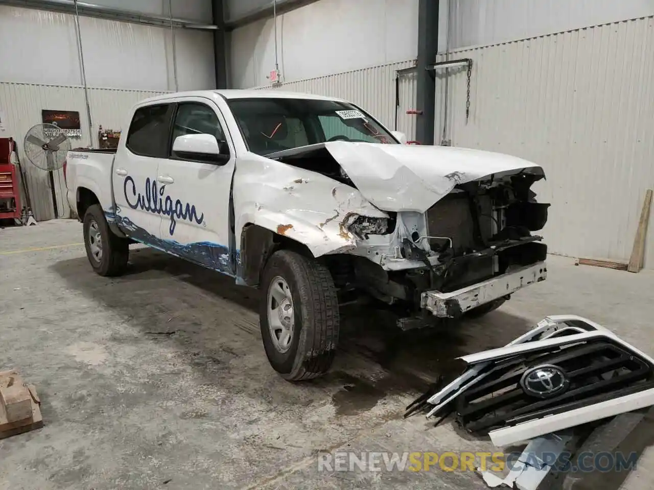 1 Photograph of a damaged car 5TFAX5GN9MX192434 TOYOTA TACOMA 2021