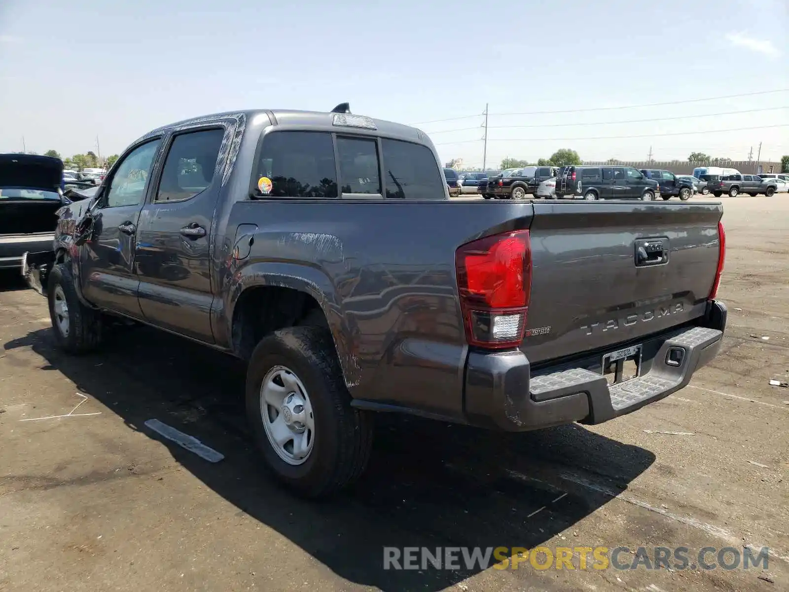 3 Photograph of a damaged car 5TFAX5GNXMX191664 TOYOTA TACOMA 2021