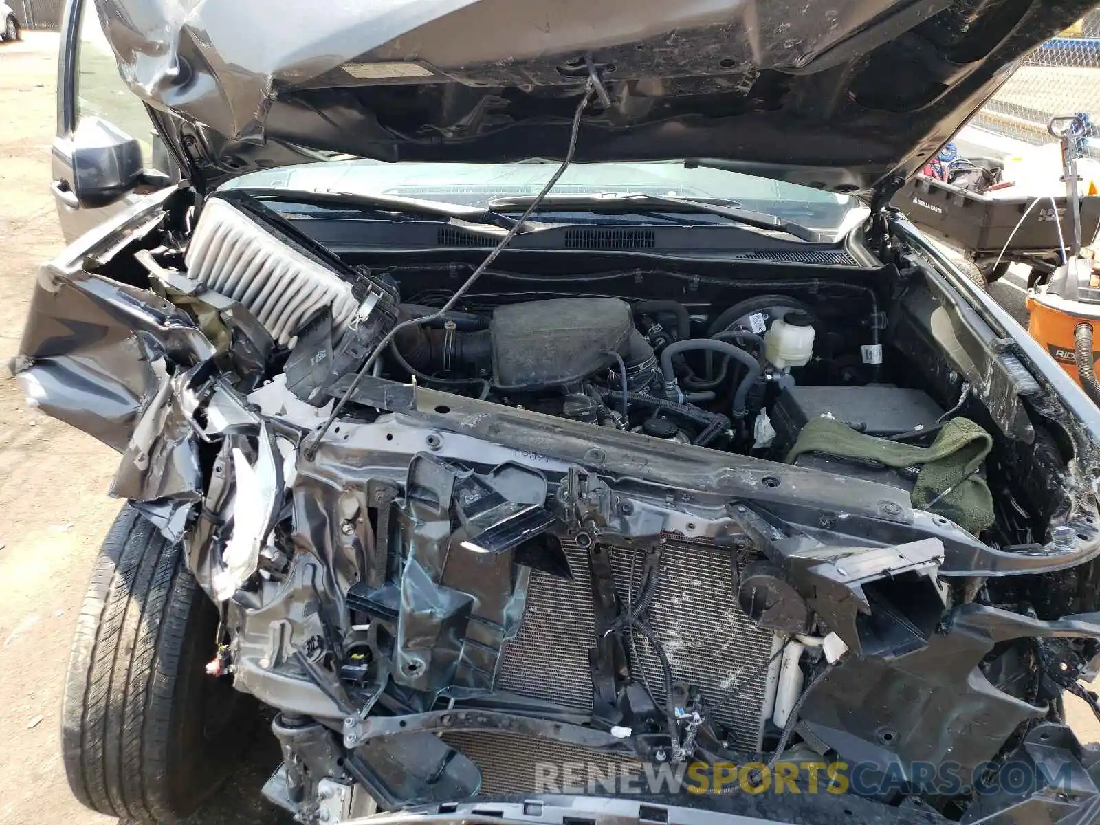 7 Photograph of a damaged car 5TFAX5GNXMX191664 TOYOTA TACOMA 2021