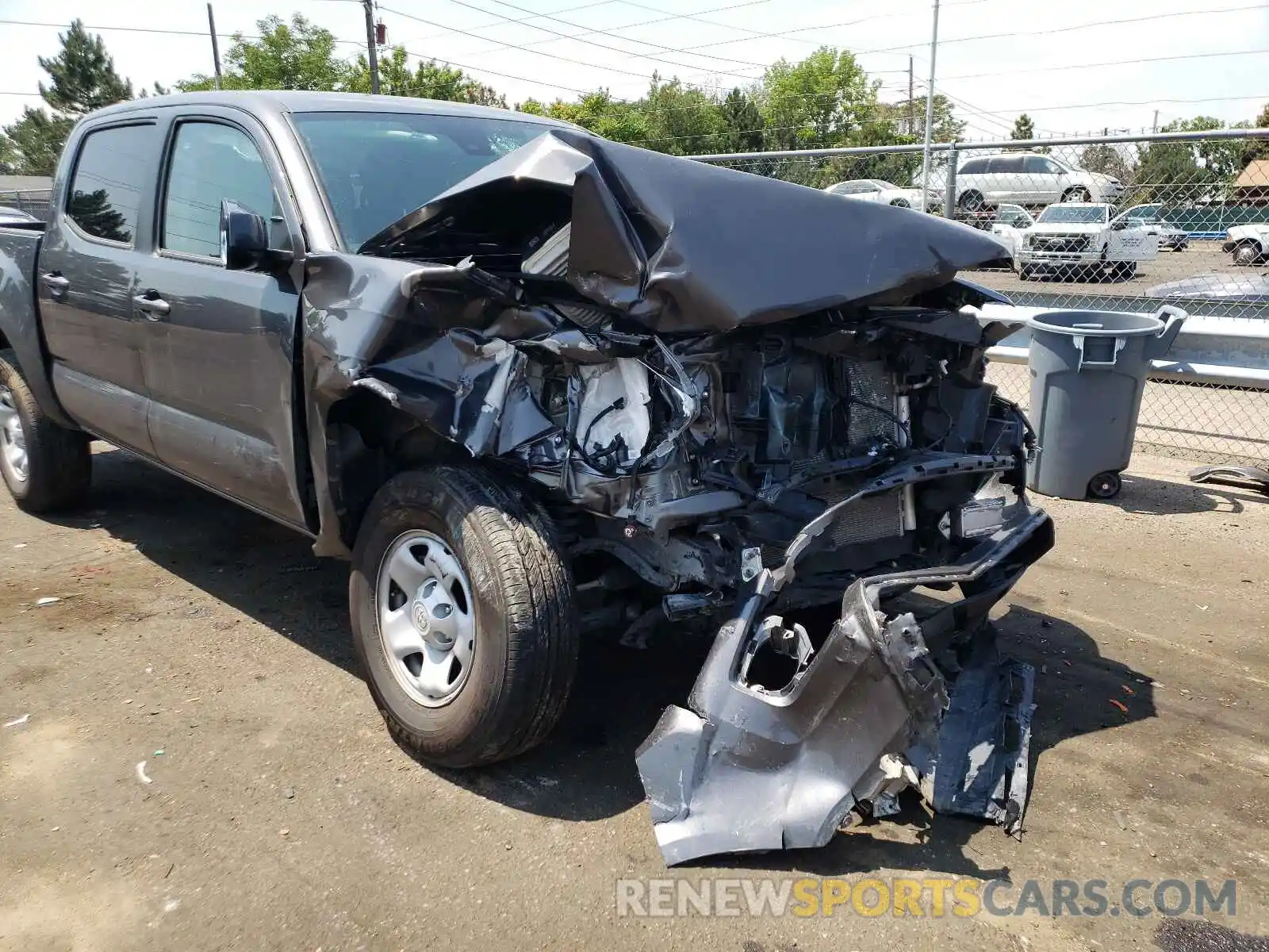 9 Photograph of a damaged car 5TFAX5GNXMX191664 TOYOTA TACOMA 2021