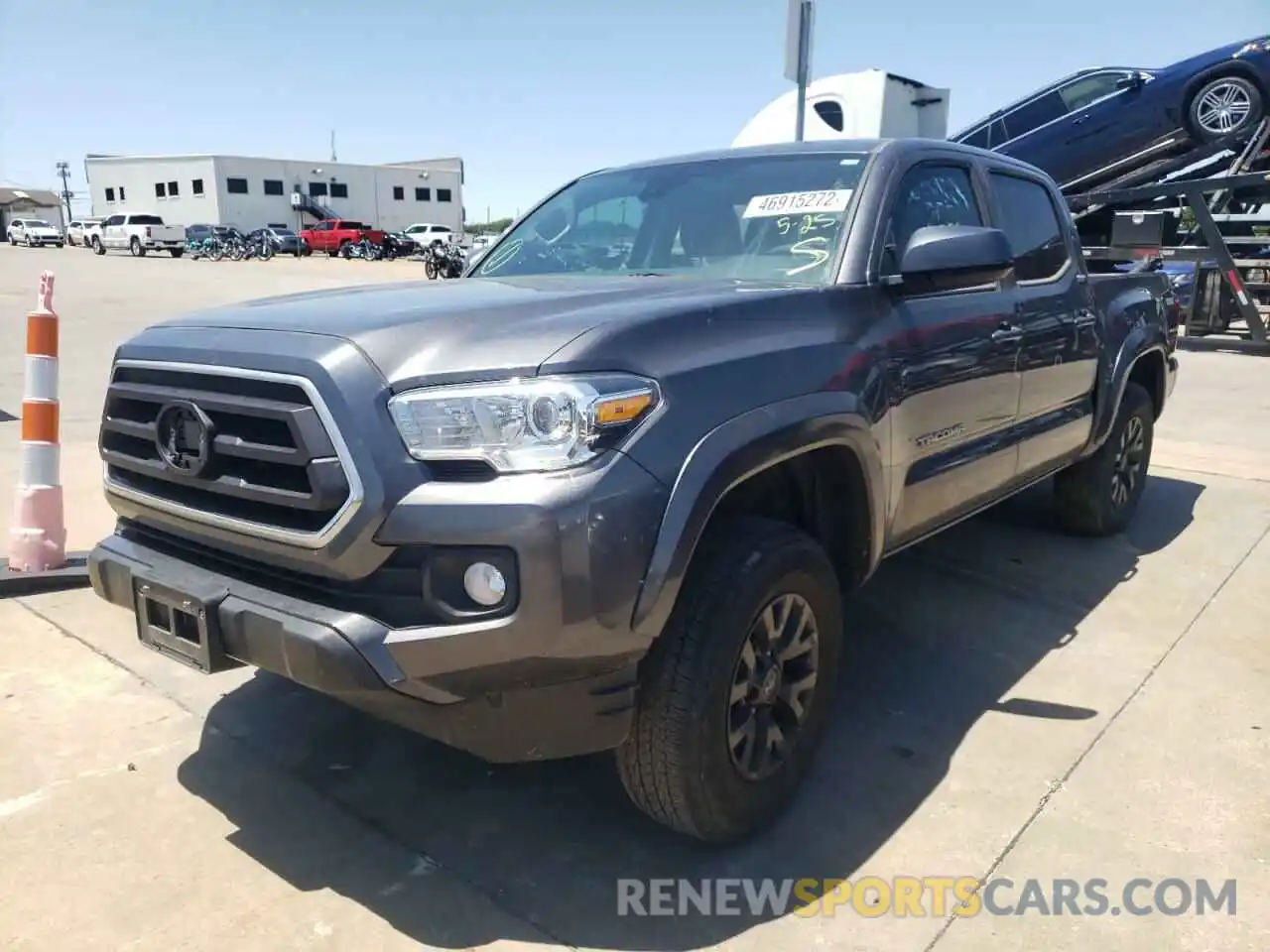 2 Photograph of a damaged car 5TFAX5GNXMX192894 TOYOTA TACOMA 2021