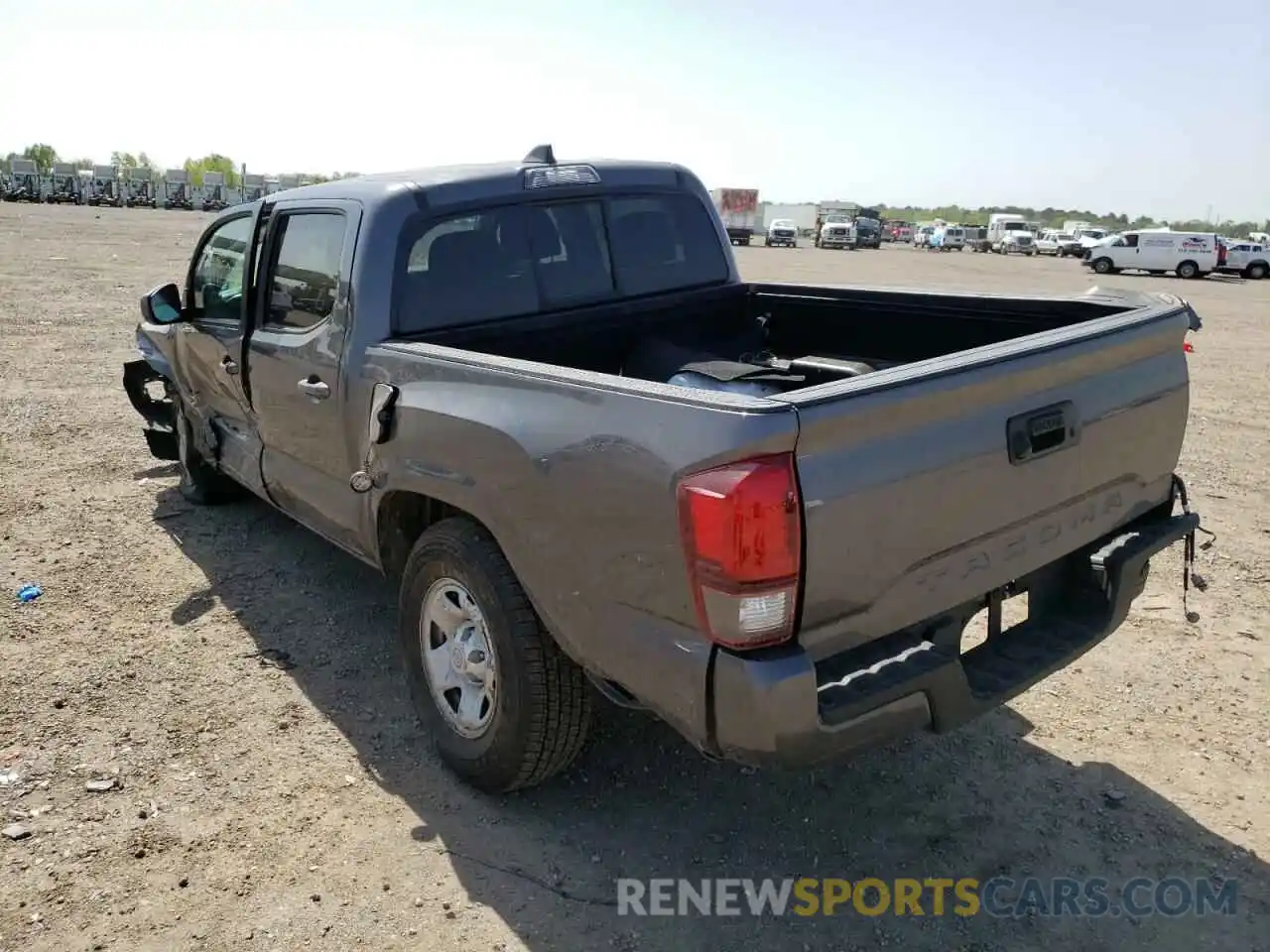 3 Photograph of a damaged car 5TFAX5GNXMX193527 TOYOTA TACOMA 2021