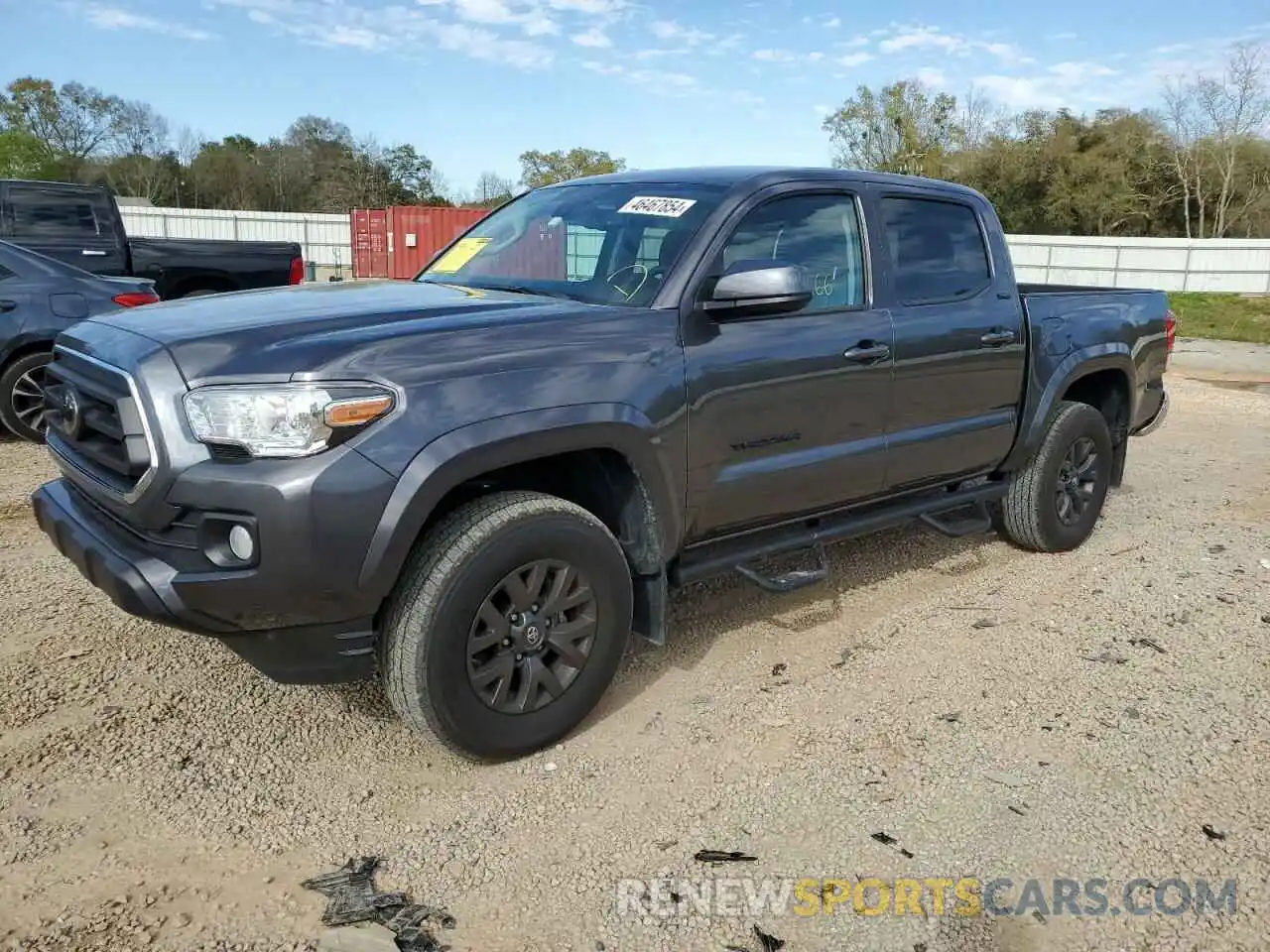 1 Photograph of a damaged car 5TFAZ5CN0MX097096 TOYOTA TACOMA 2021