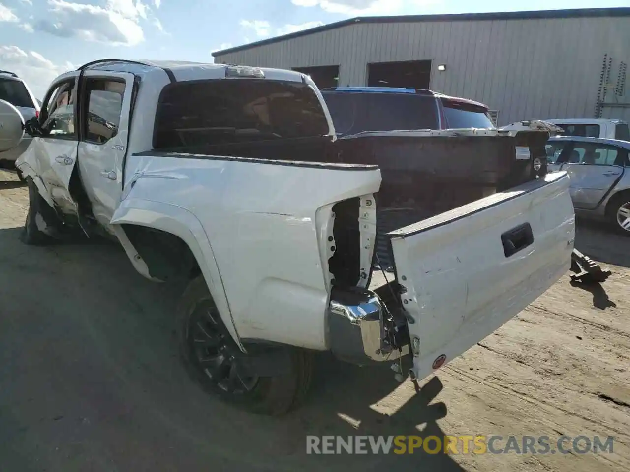 3 Photograph of a damaged car 5TFAZ5CN0MX099253 TOYOTA TACOMA 2021