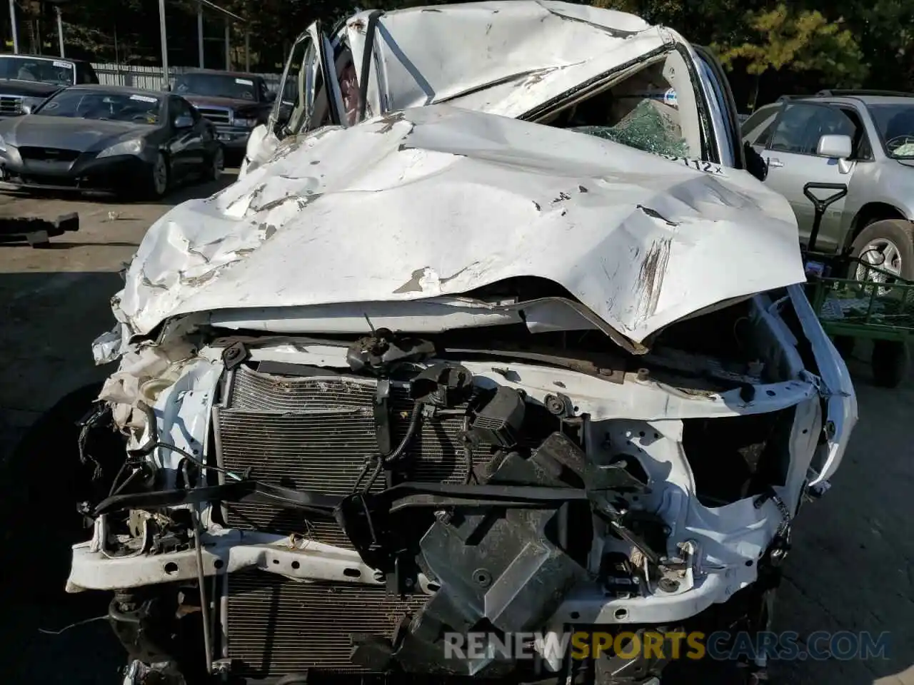 7 Photograph of a damaged car 5TFAZ5CN0MX099253 TOYOTA TACOMA 2021