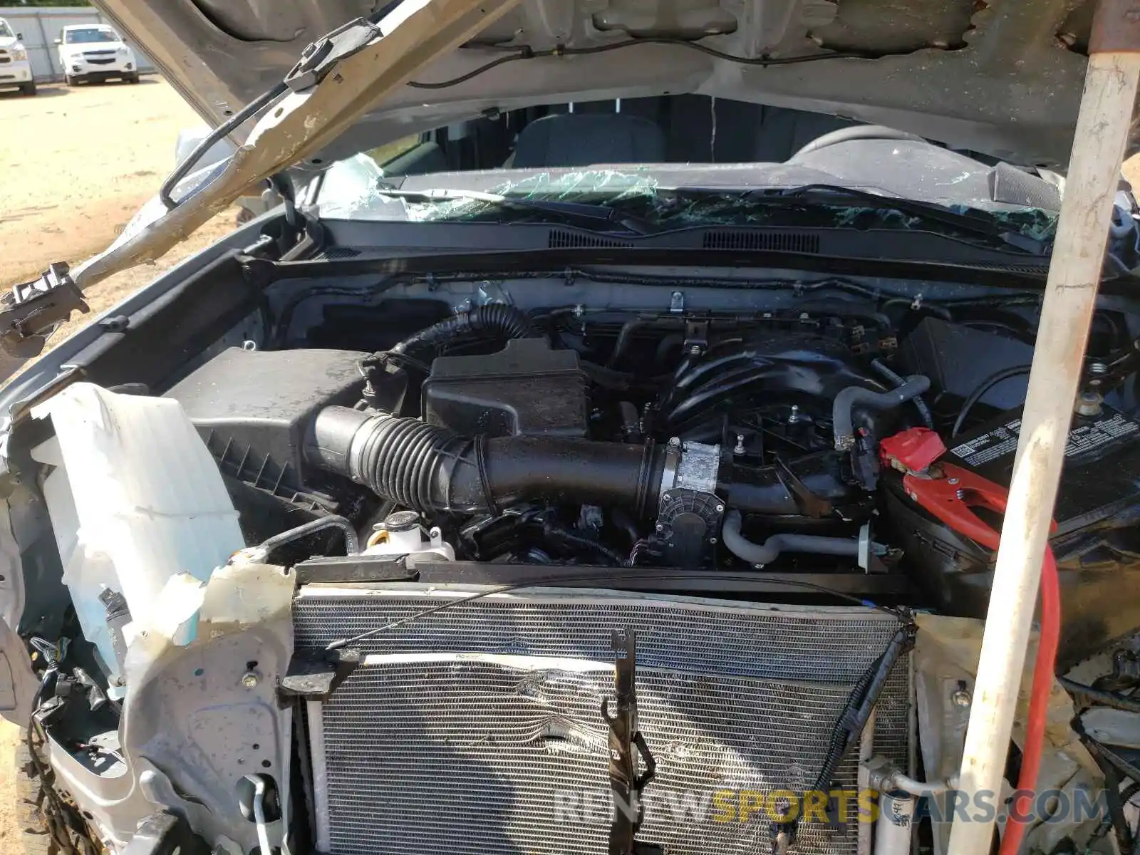 7 Photograph of a damaged car 5TFAZ5CN0MX104810 TOYOTA TACOMA 2021