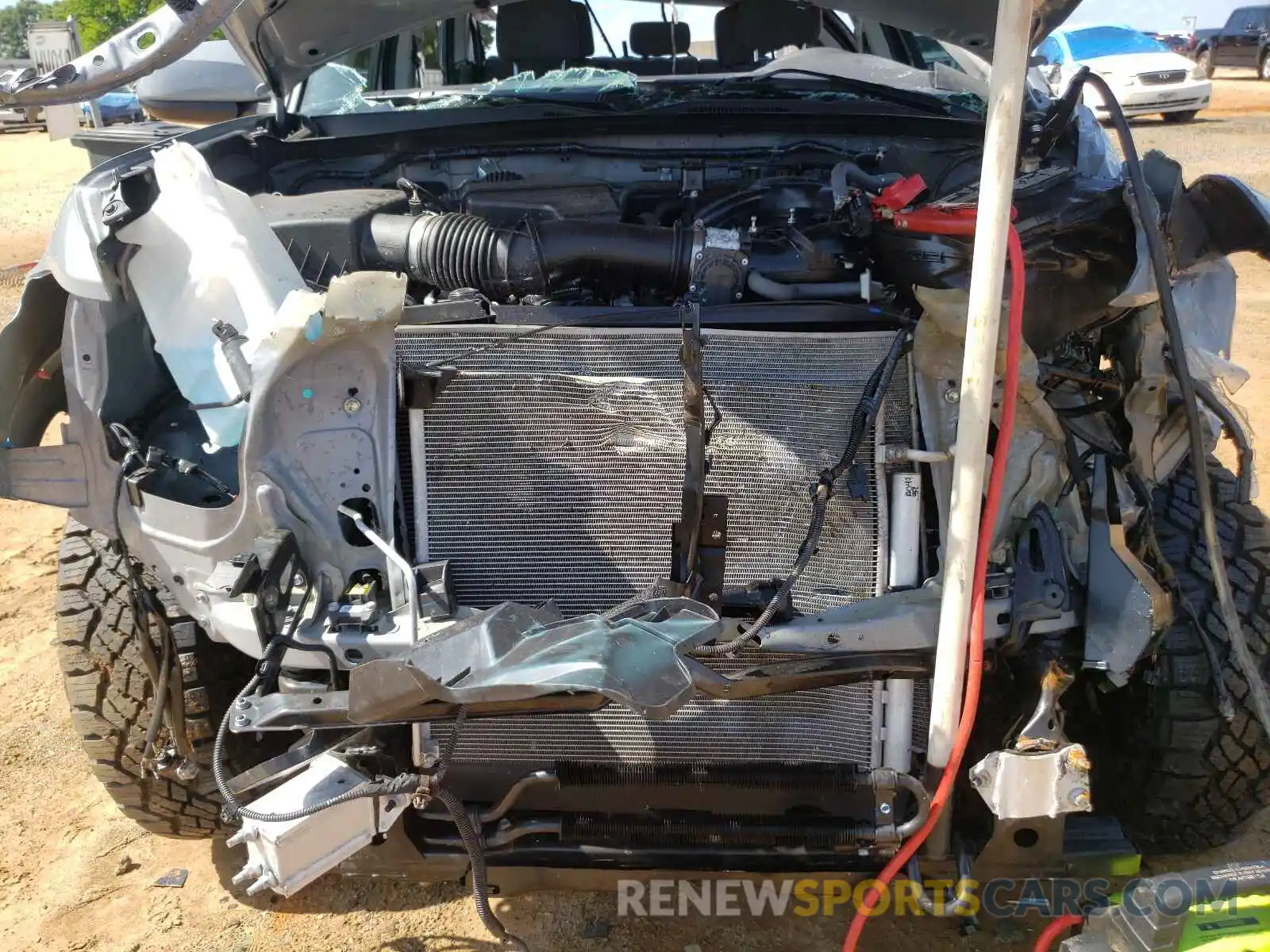 9 Photograph of a damaged car 5TFAZ5CN0MX104810 TOYOTA TACOMA 2021