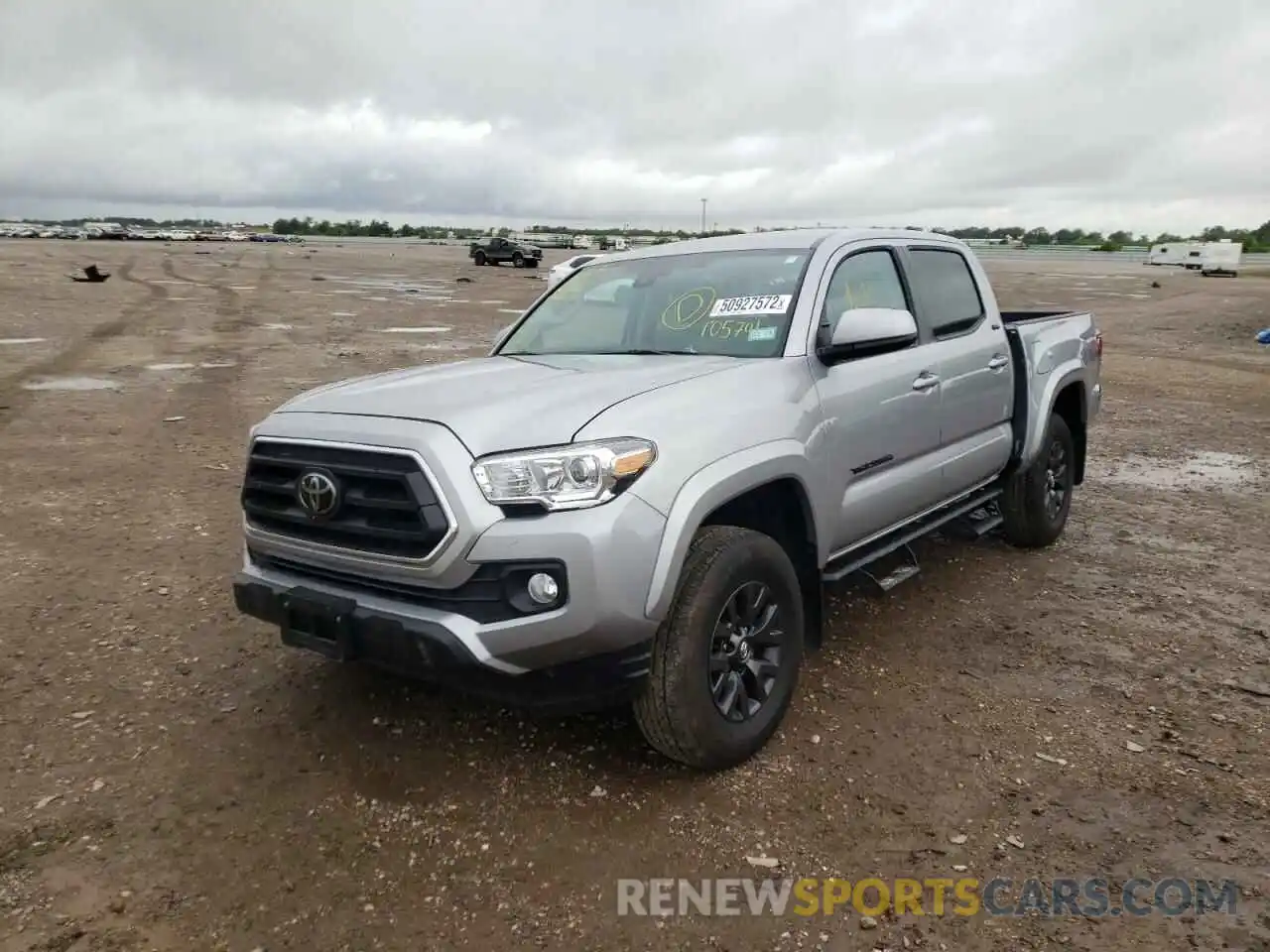 2 Photograph of a damaged car 5TFAZ5CN0MX105701 TOYOTA TACOMA 2021