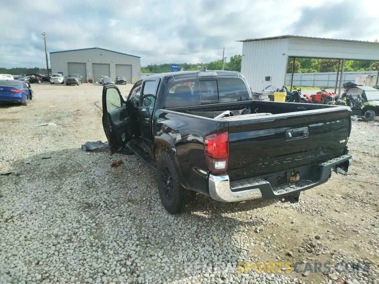 3 Photograph of a damaged car 5TFAZ5CN0MX110817 TOYOTA TACOMA 2021