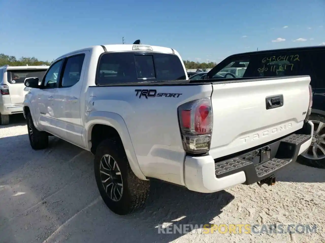 3 Photograph of a damaged car 5TFAZ5CN0MX112888 TOYOTA TACOMA 2021