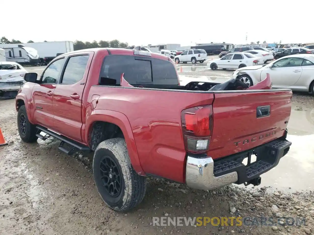 3 Photograph of a damaged car 5TFAZ5CN0MX113975 TOYOTA TACOMA 2021