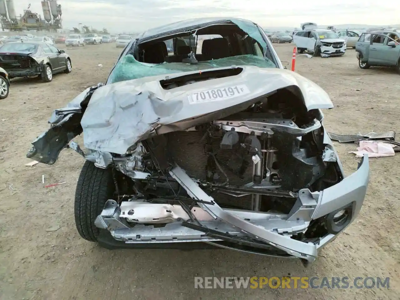 7 Photograph of a damaged car 5TFAZ5CN0MX114673 TOYOTA TACOMA 2021