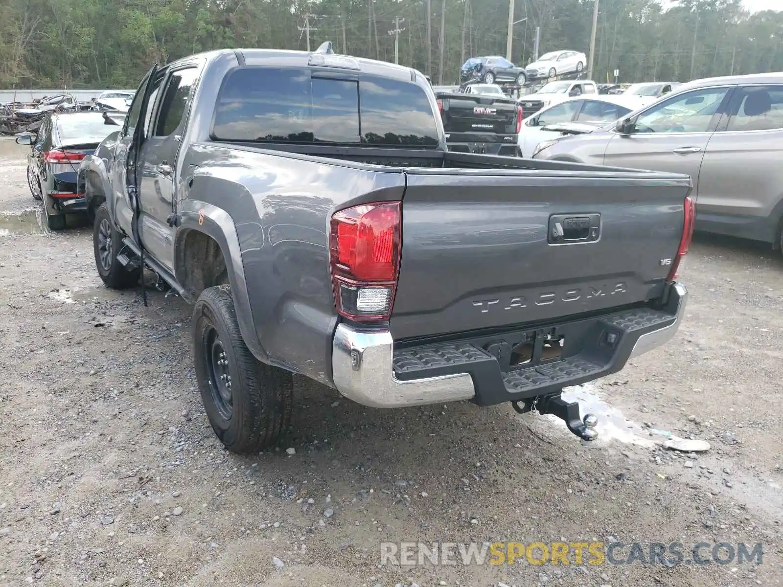 3 Photograph of a damaged car 5TFAZ5CN1MX099892 TOYOTA TACOMA 2021